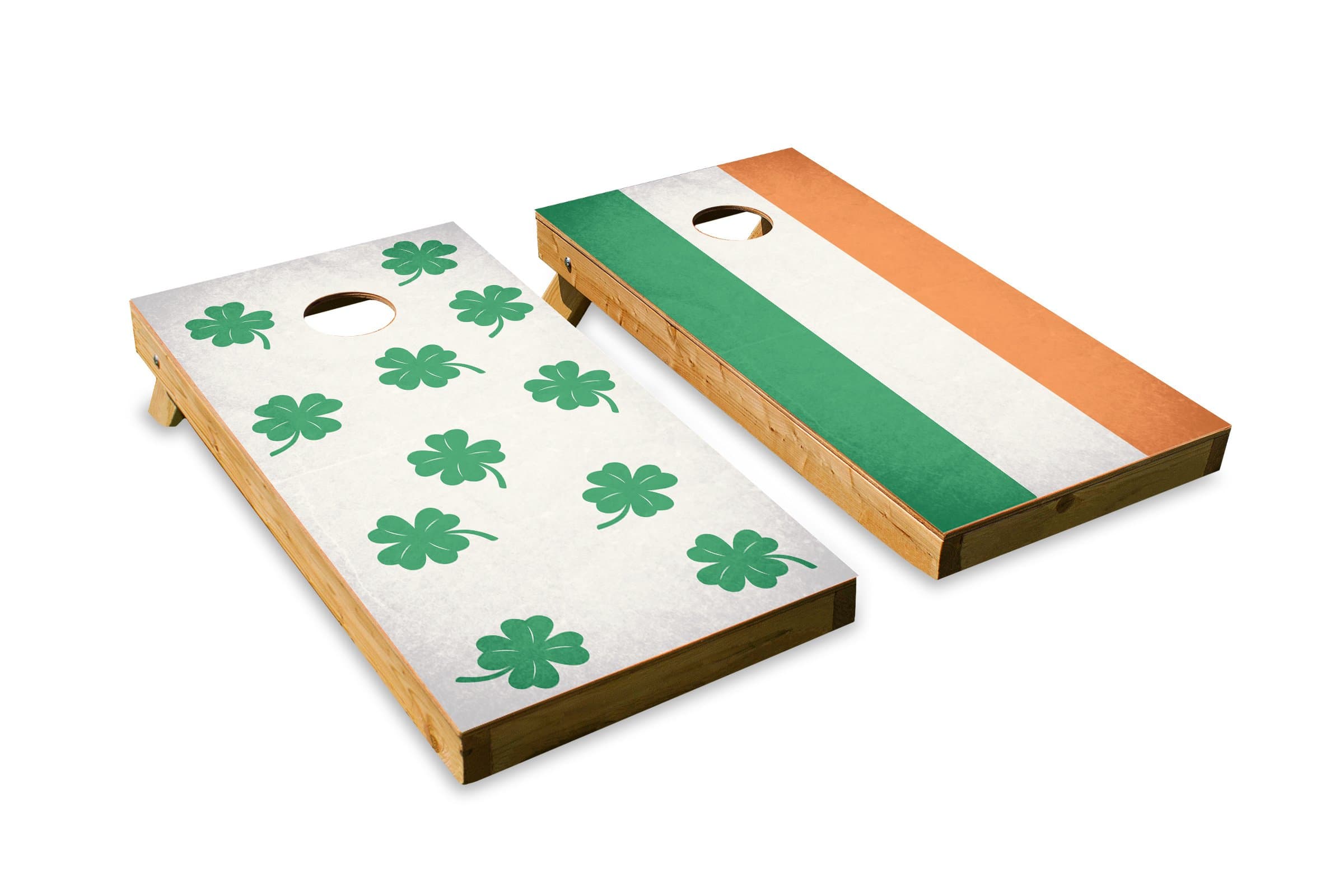 2 Piece Luck O the Irish Cornhole Board Set