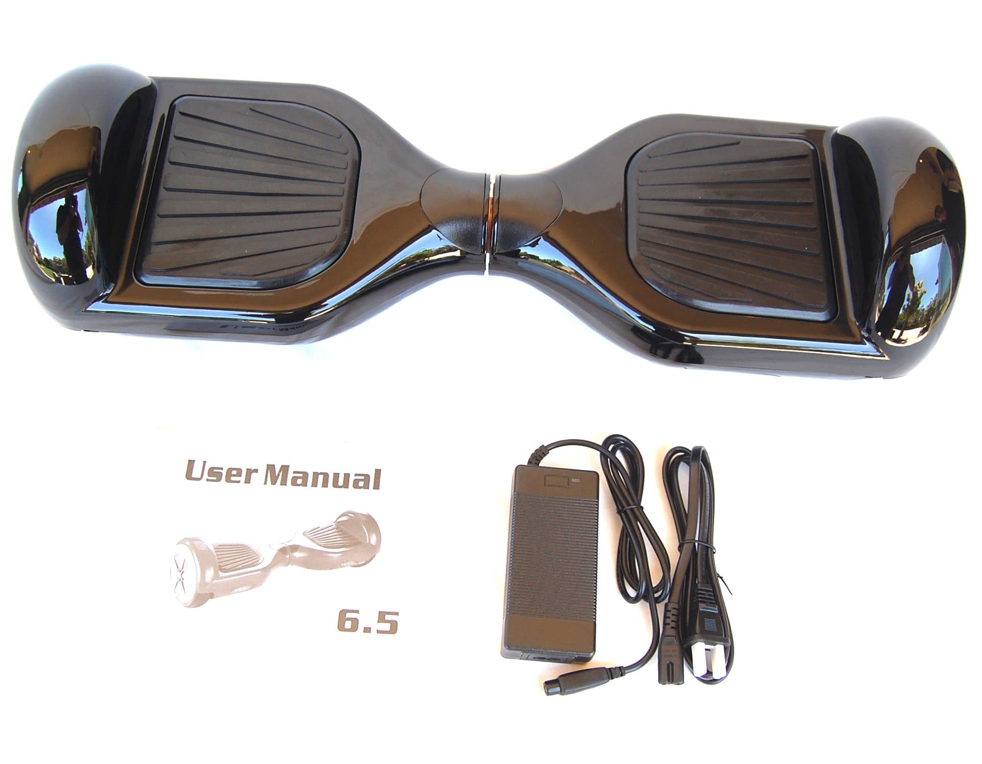 DTC Technologies Model R6 Hoverboard Self-Balancing Scooter UL-2272 Certified (Black)