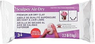 Polyform Model Air Clay 2.2lb-White