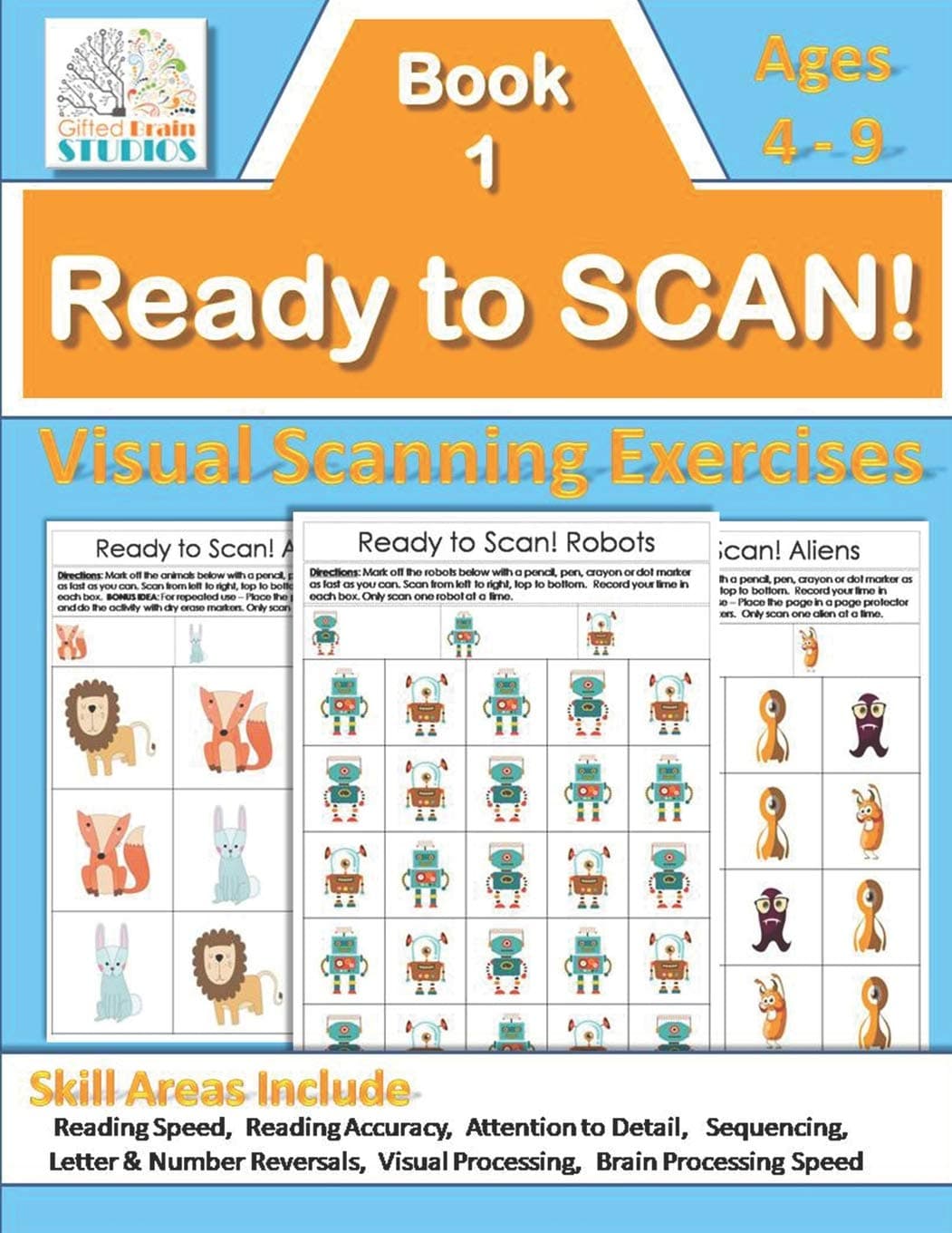 Independently Published Ready to Scan! Beginners: Visual Scanning Exercises for Young Students