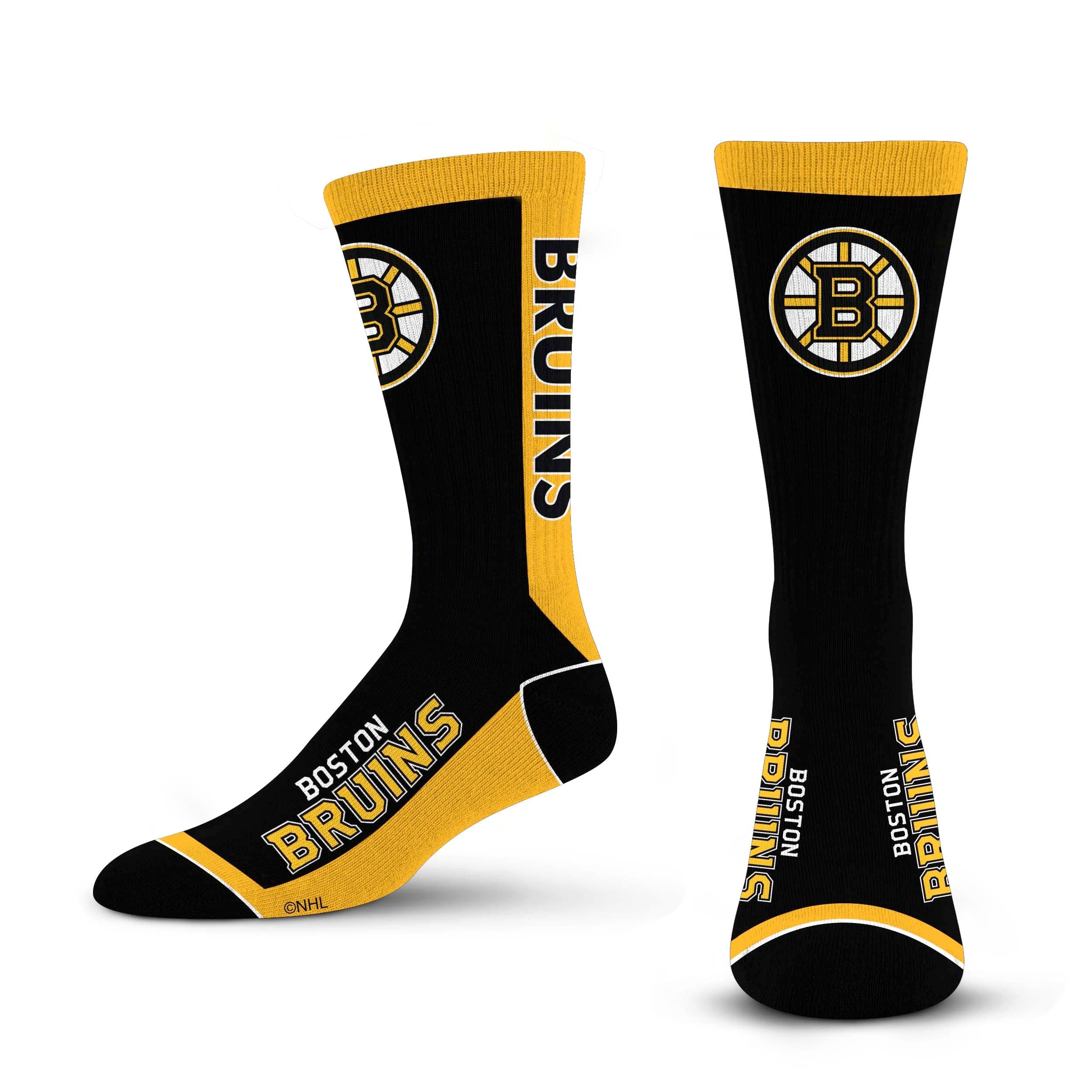 For Bare Feet MVP Crew Sock NHL Large