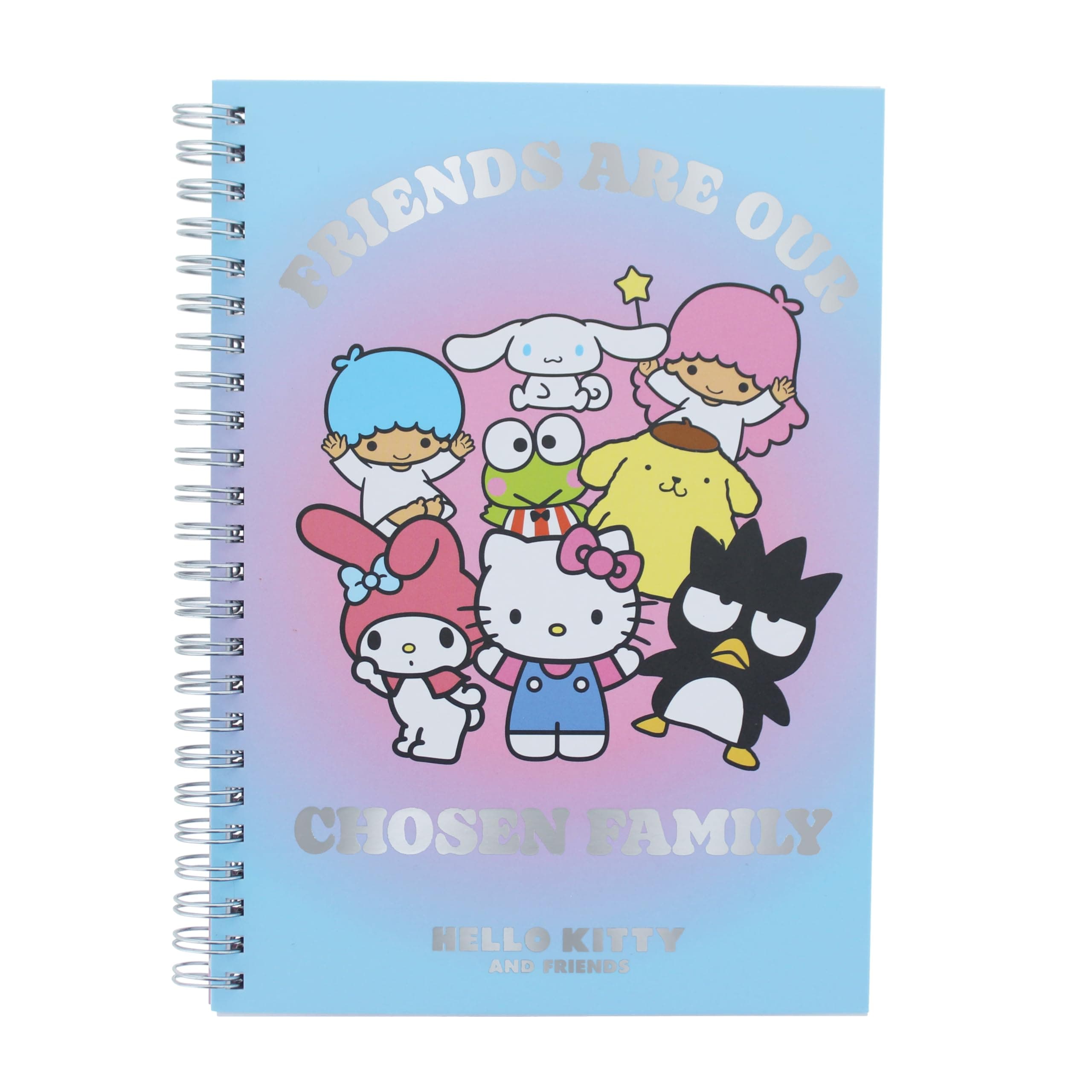 Blueprint Collections Hello Kitty A5 Notebook | Writing Book | Writing Pad | Notepad | Notebook A5 | Note pad | Note book | Notebook with Dividers | Hello Kitty Stationery