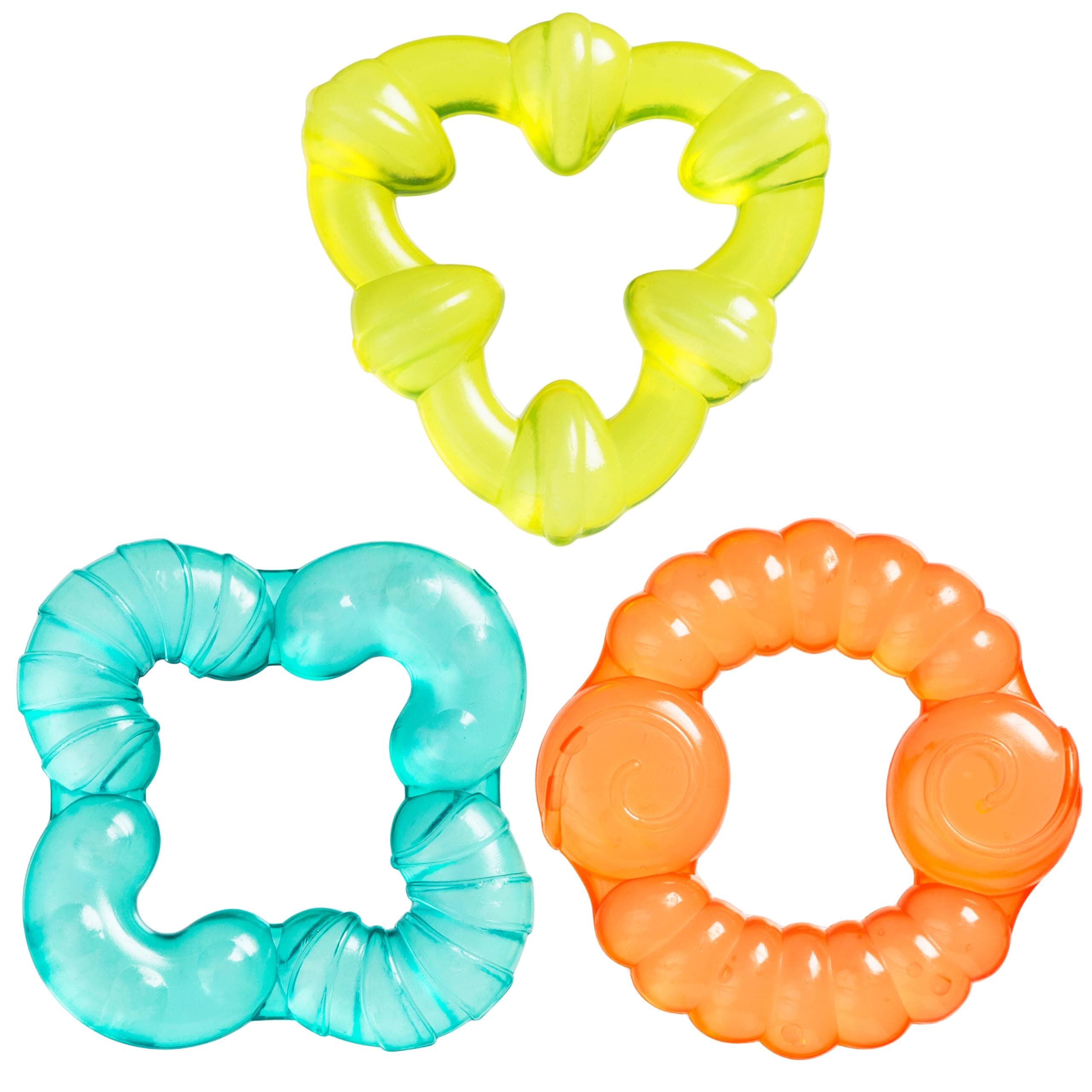 Playgro Bumpy Gums Water Teether For Baby , Pack Of 3, Medium