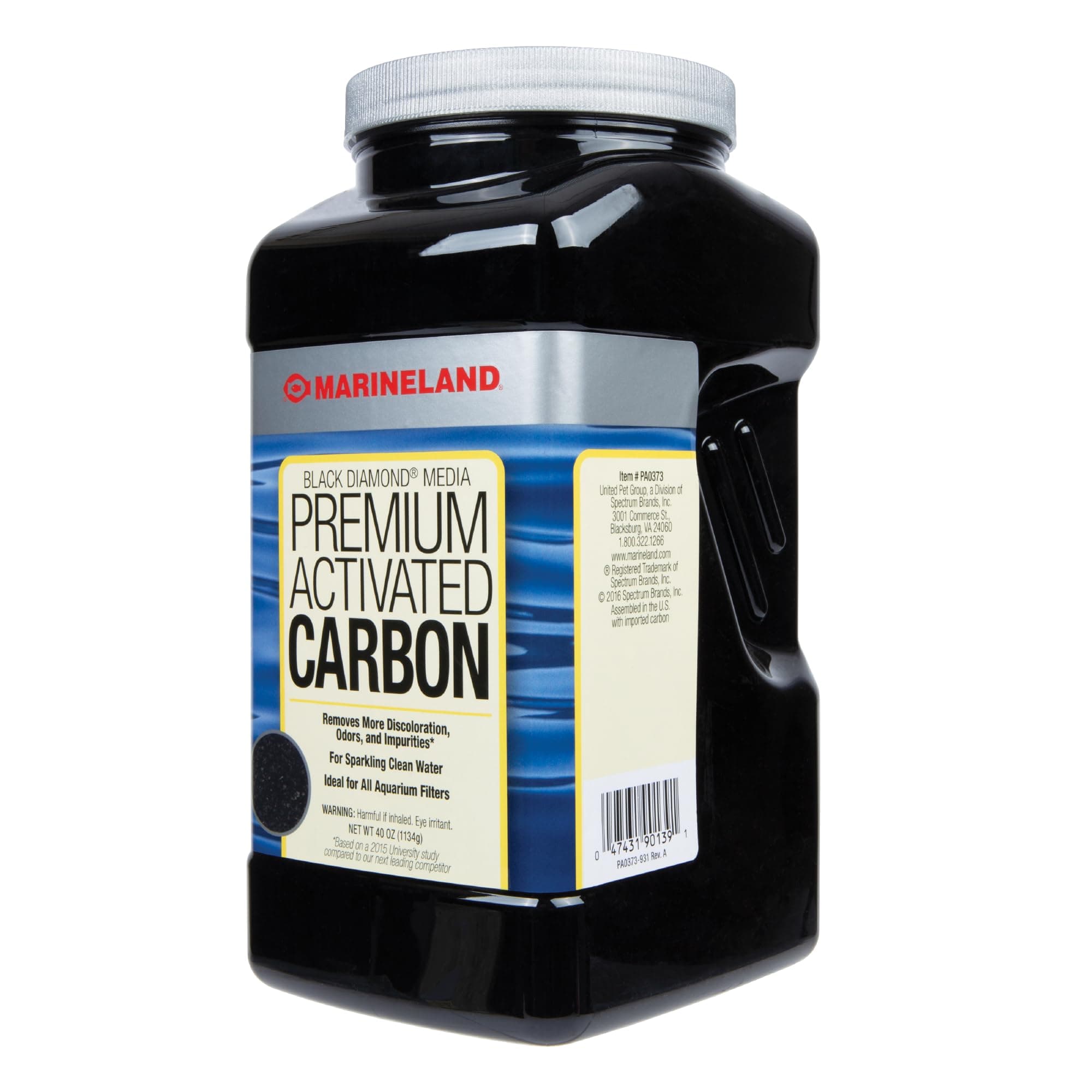 Marineland Black Diamond Premium Activated Carbon Filter Media, 40 oz
