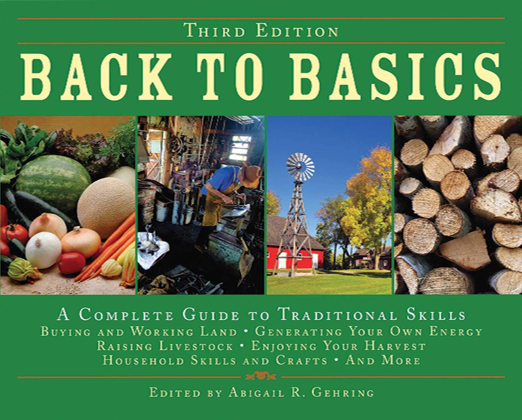 Back to Basics: A Complete Guide to Traditional Skills (Back to Basics Guides)