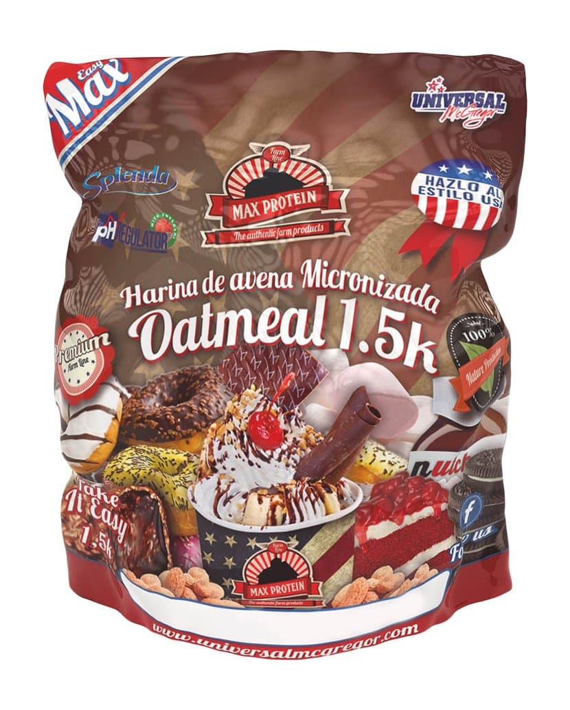 MAX PROTEIN OATMEAL 1,5 KG Apple Pie