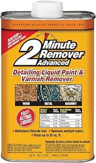 2 Minute Remover 63532 Advanced Detailing Liquid Paint & Varnish Remover
