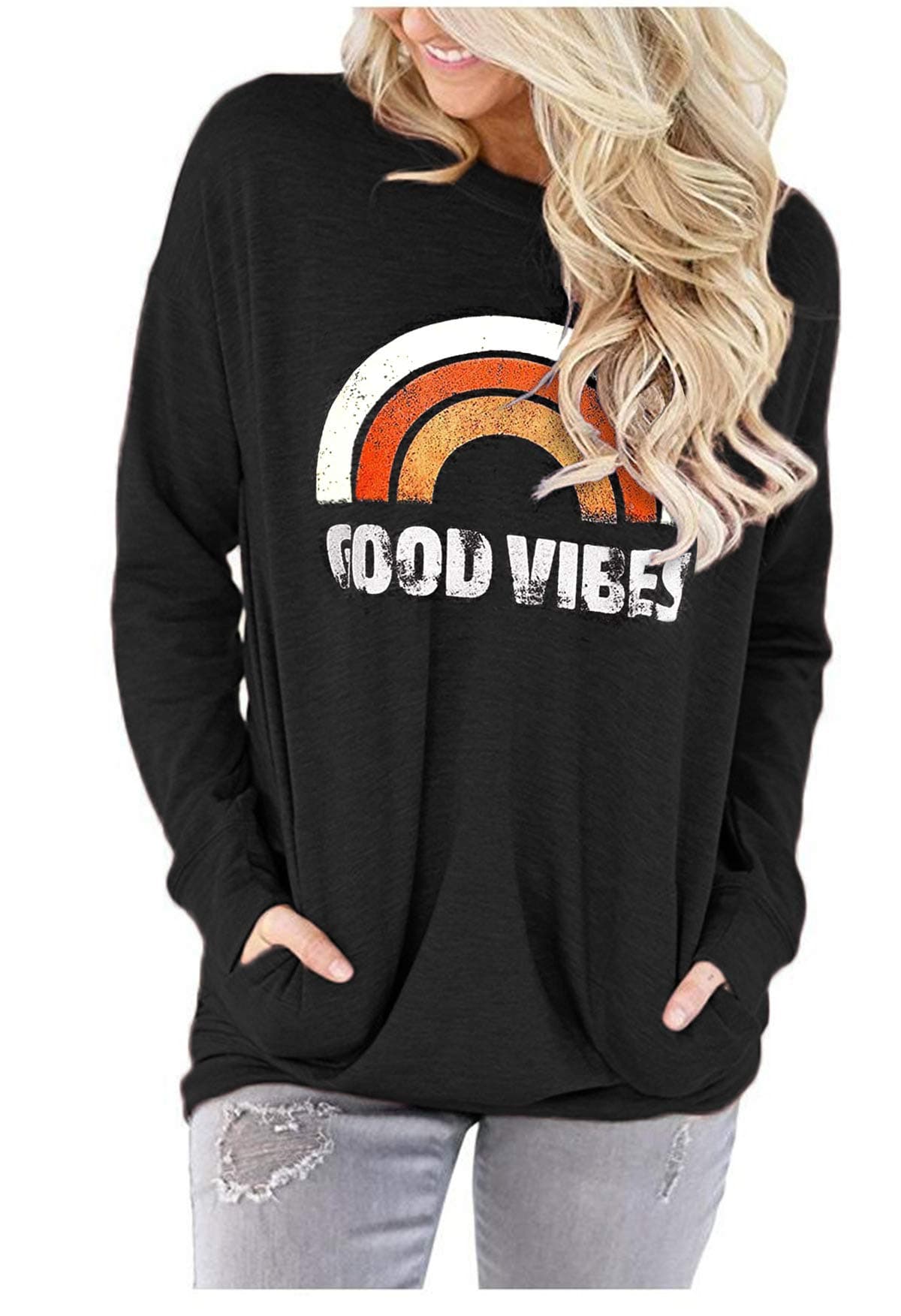 MODARANI Black Long Sleeve Shirt