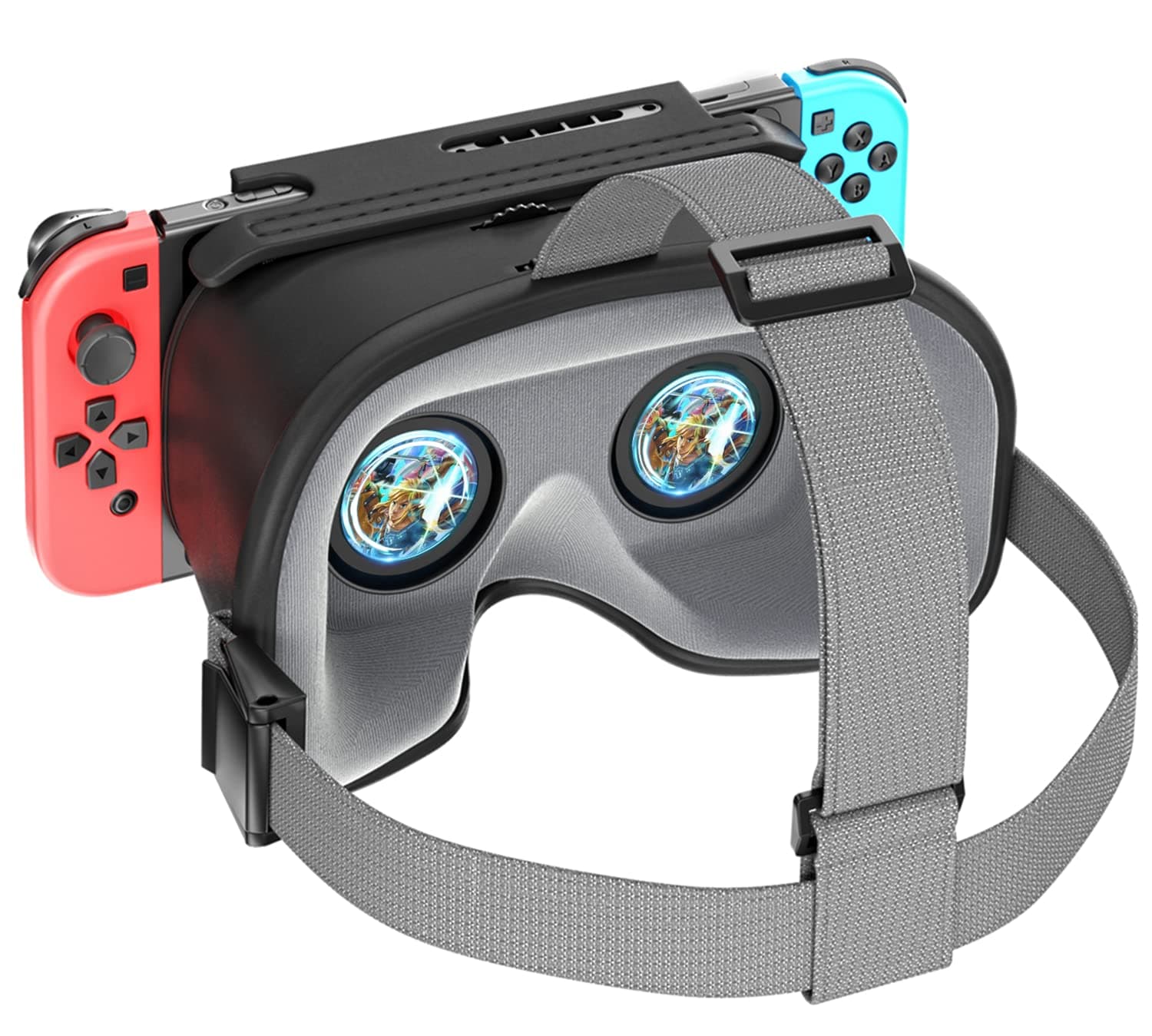 VR Headset with Adjustable Lenses for NS & NS OLED