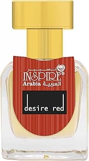 INSPIRE WOMEN Arabia Desire Red CPO – 20ML – Concentrated Perfume Oil For Unisex, Long-Lasting Attar Fragrance