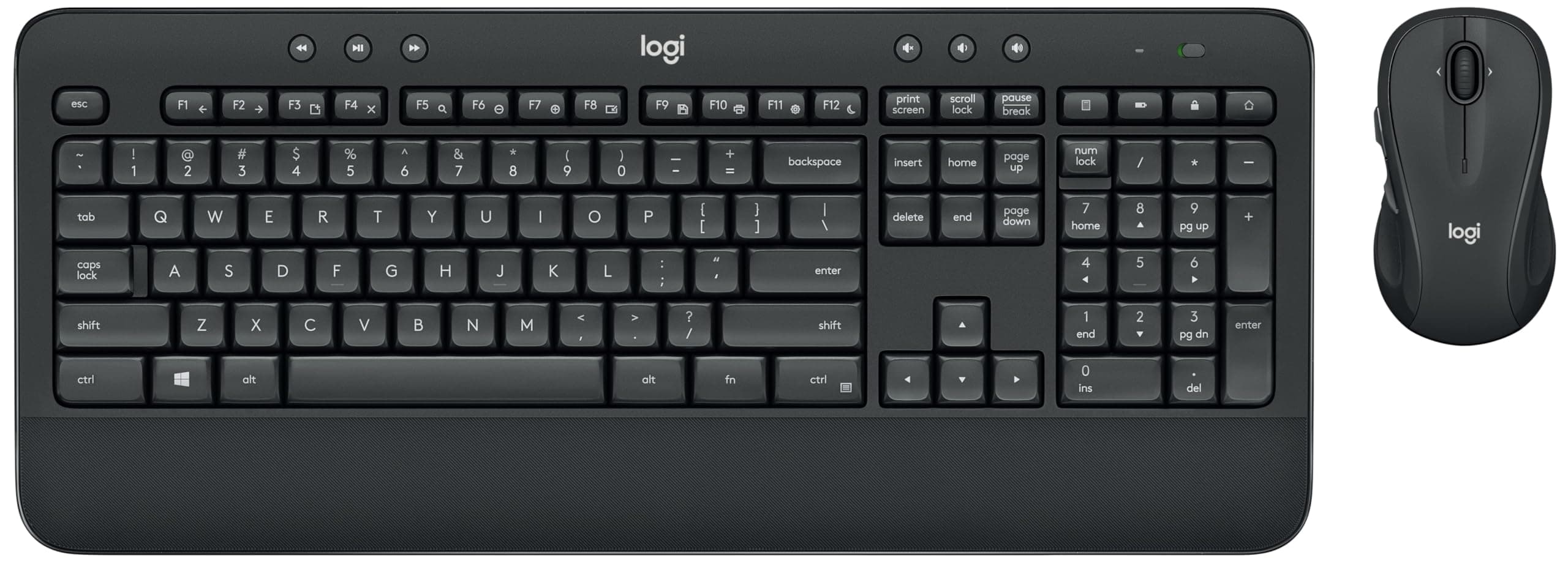 Logitech MK545 advanced wireless keyboard and mouse, QWERTZ layout