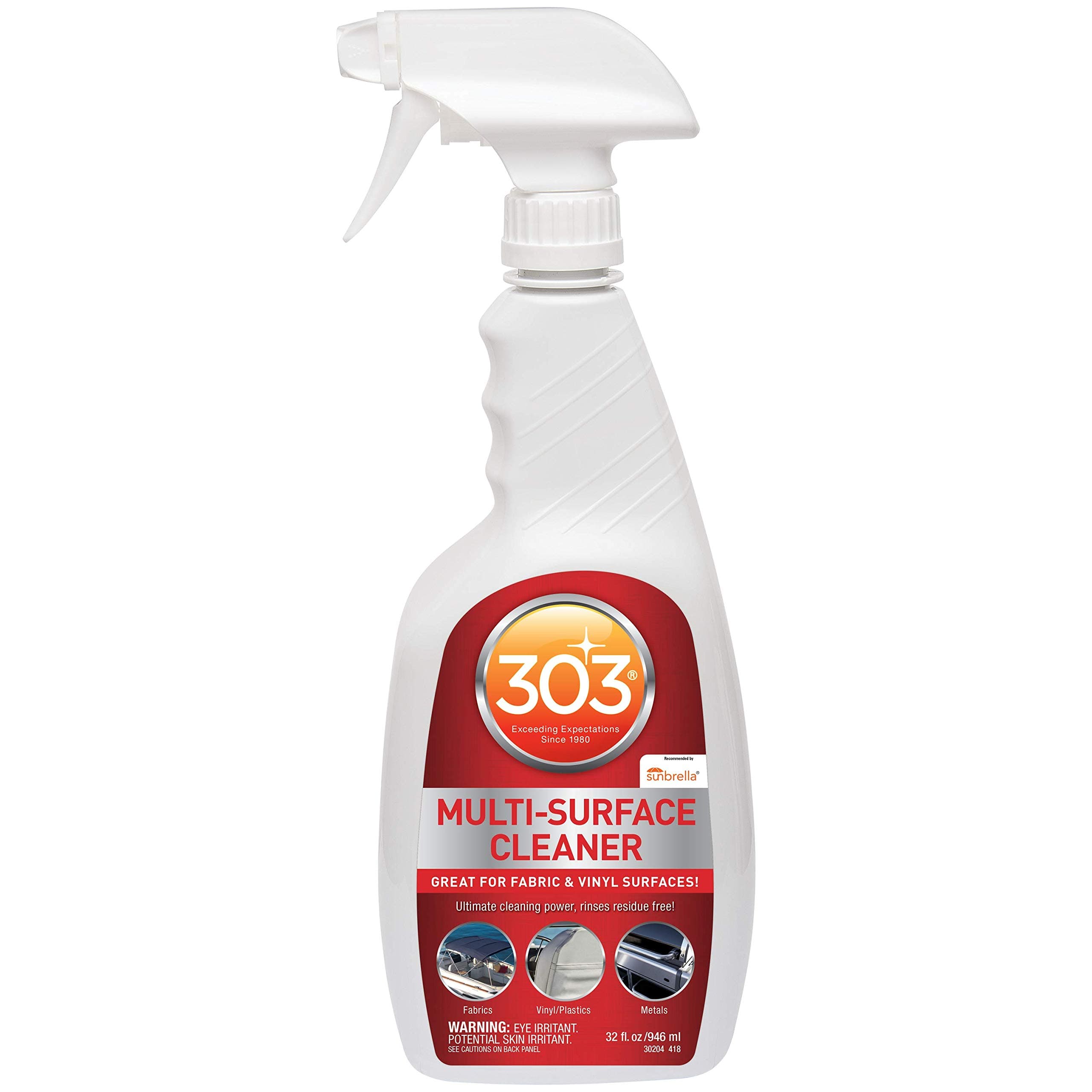303 Products 303(30204)Multi-Surface Cleaner Trigger Sprayer,32 Fl. Oz.
