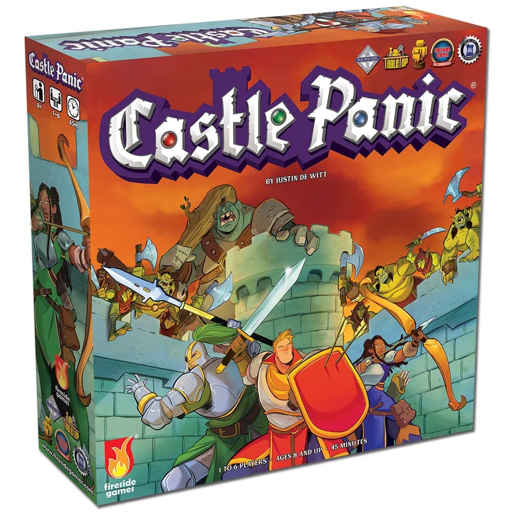 Castle Panic 2nd Ed. Board Game for 1 to 6 Players, Ages 8 and Up