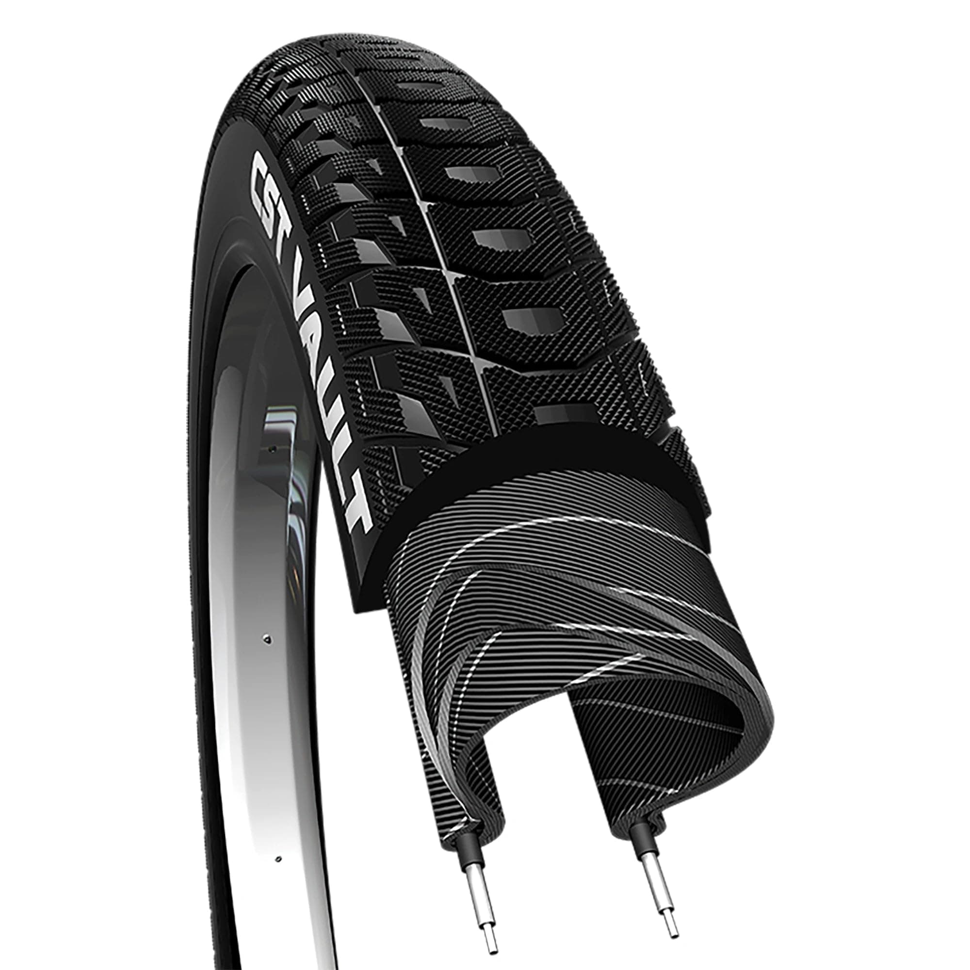CST Vault Tire 20 x 2.4 Dual Compound 60 tpi Steel Bead Black