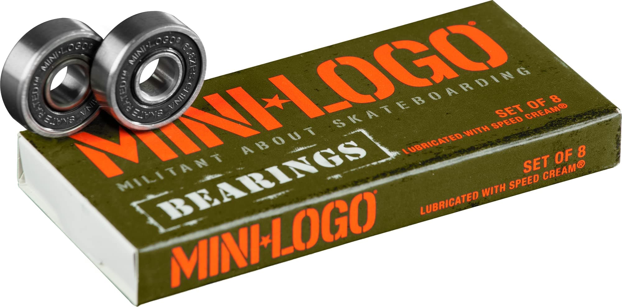 Skateboard Bearings Series 3 8mm 8 Pack
