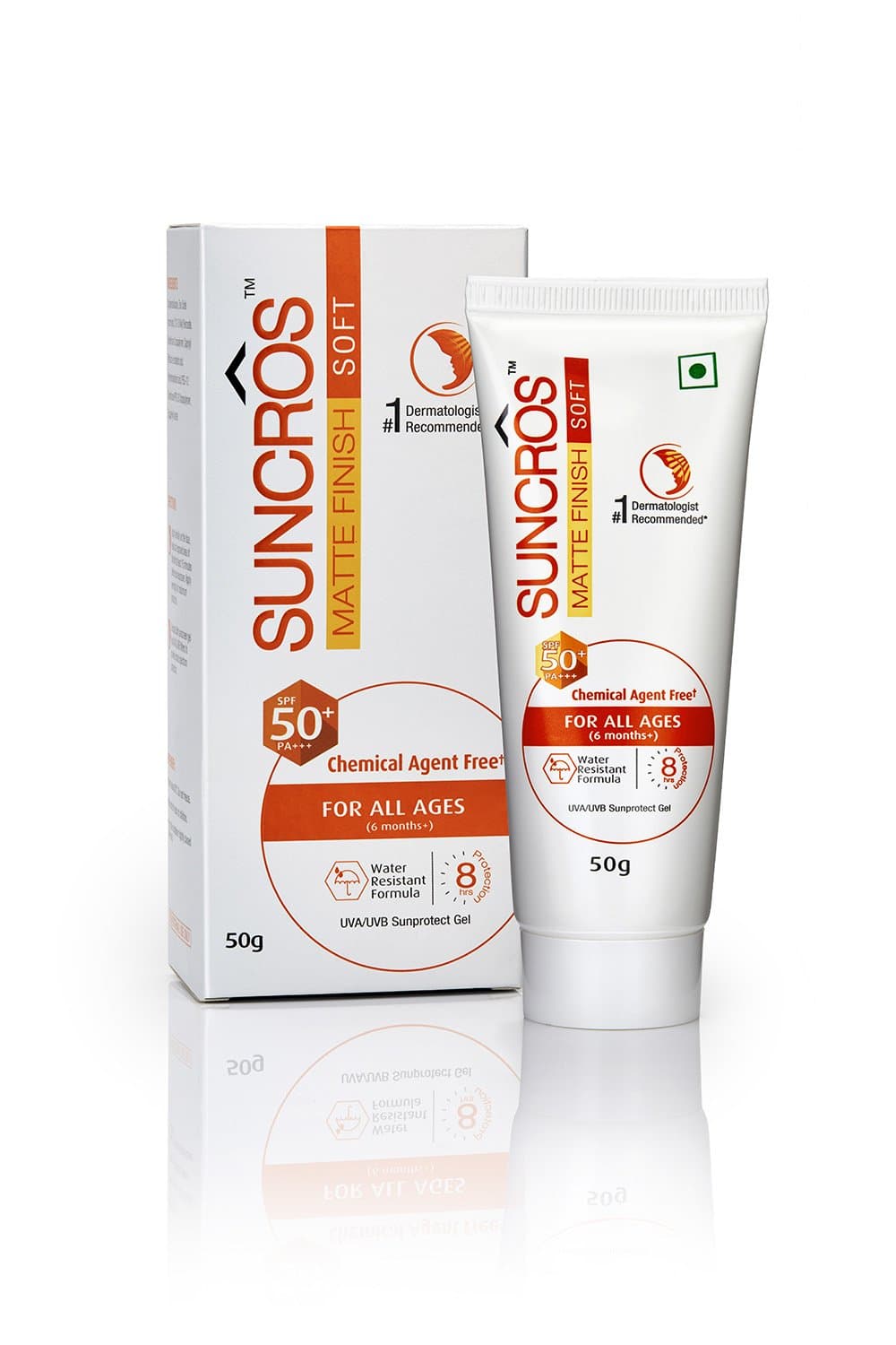 Suncros Matte Finish Soft SPF 50+ Gel