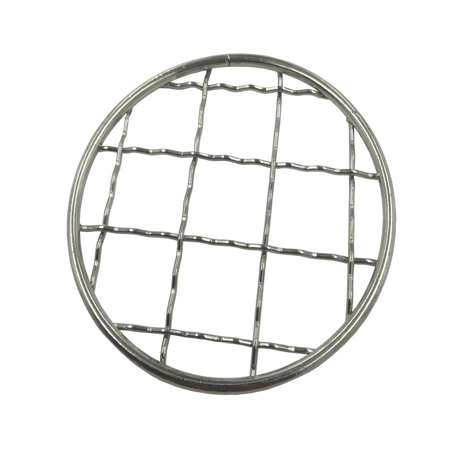 Shiny Silver Metal Flower Frog Lid Insert for Transform Mason, Ball, Canning Jars (8 Pack, Wide Mouth)