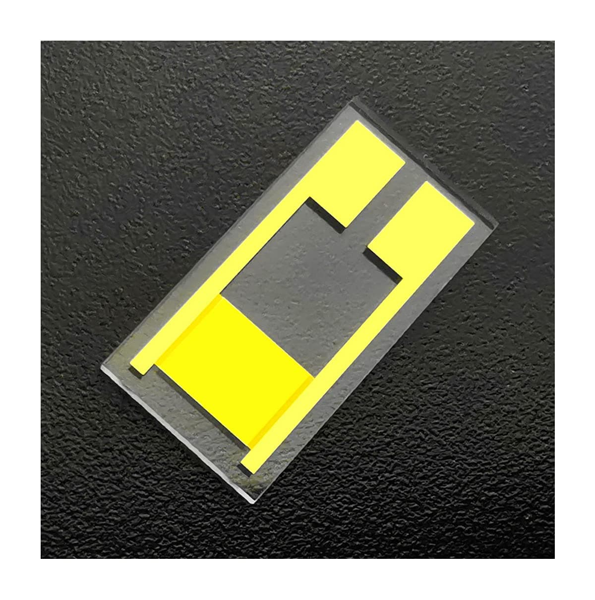 10 Pieces/Pack 5μm 6mm✕12mm Interdigitated Electrodes IDE Transparent Quartz Glass Microelectrode MEMS Biosensor Medical Chemical Sensor Chip