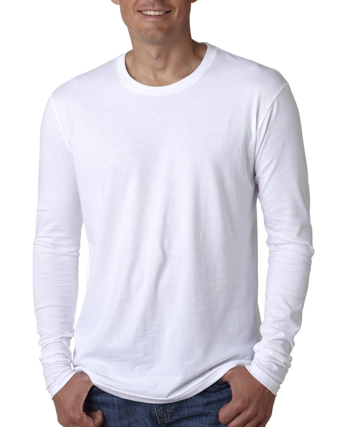 N3601 Mens Premium Fitted Crew Tee