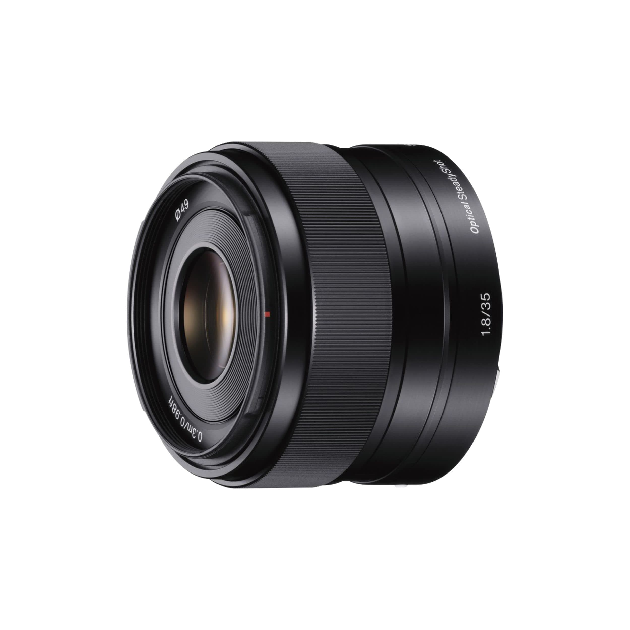 Sony E Mount E 35mm F1.8 OSS APS-C Lens (SEL35F18) | Standard Prime | Portrait Photography
