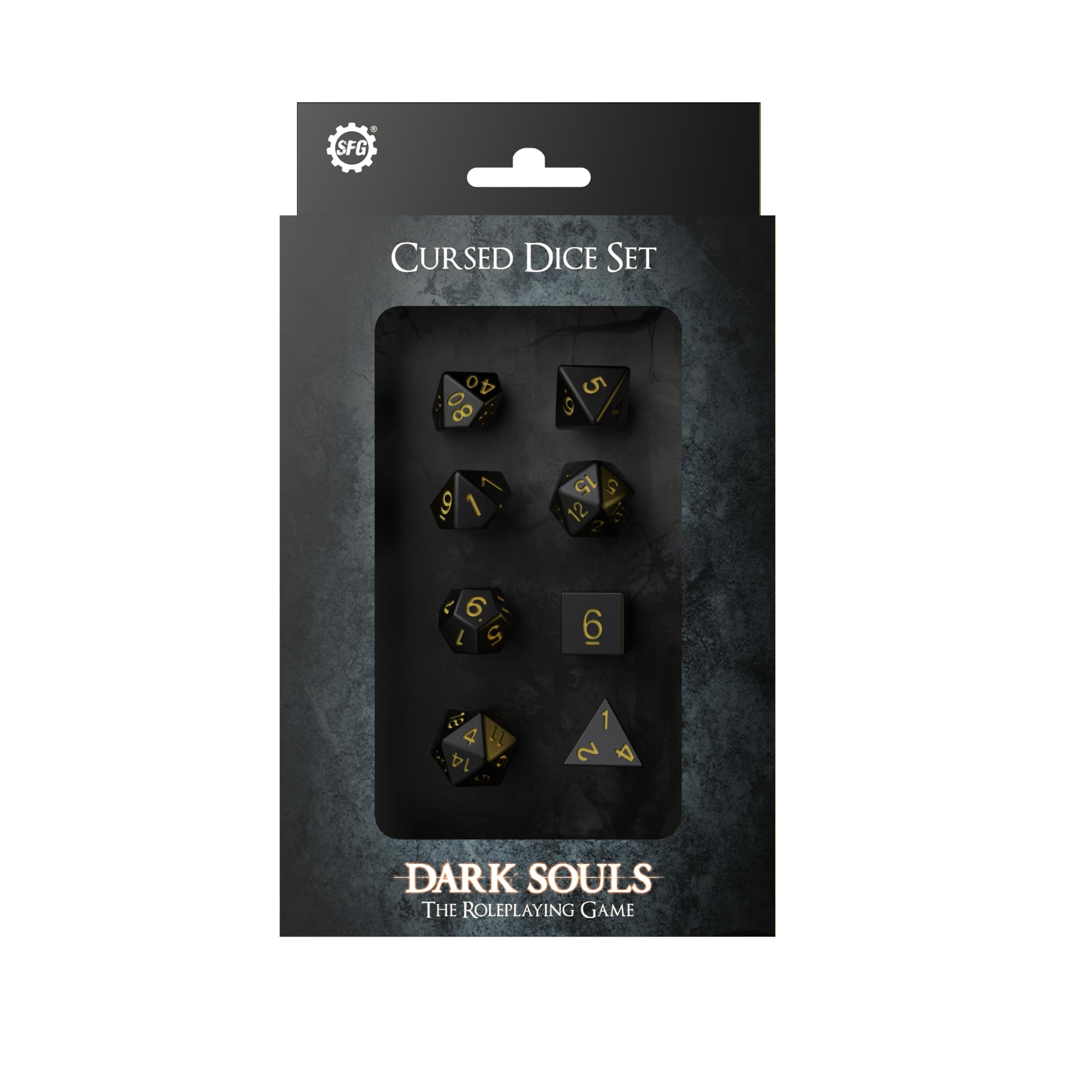 – Dark Souls Roleplaying Game: Cursed Dice Set