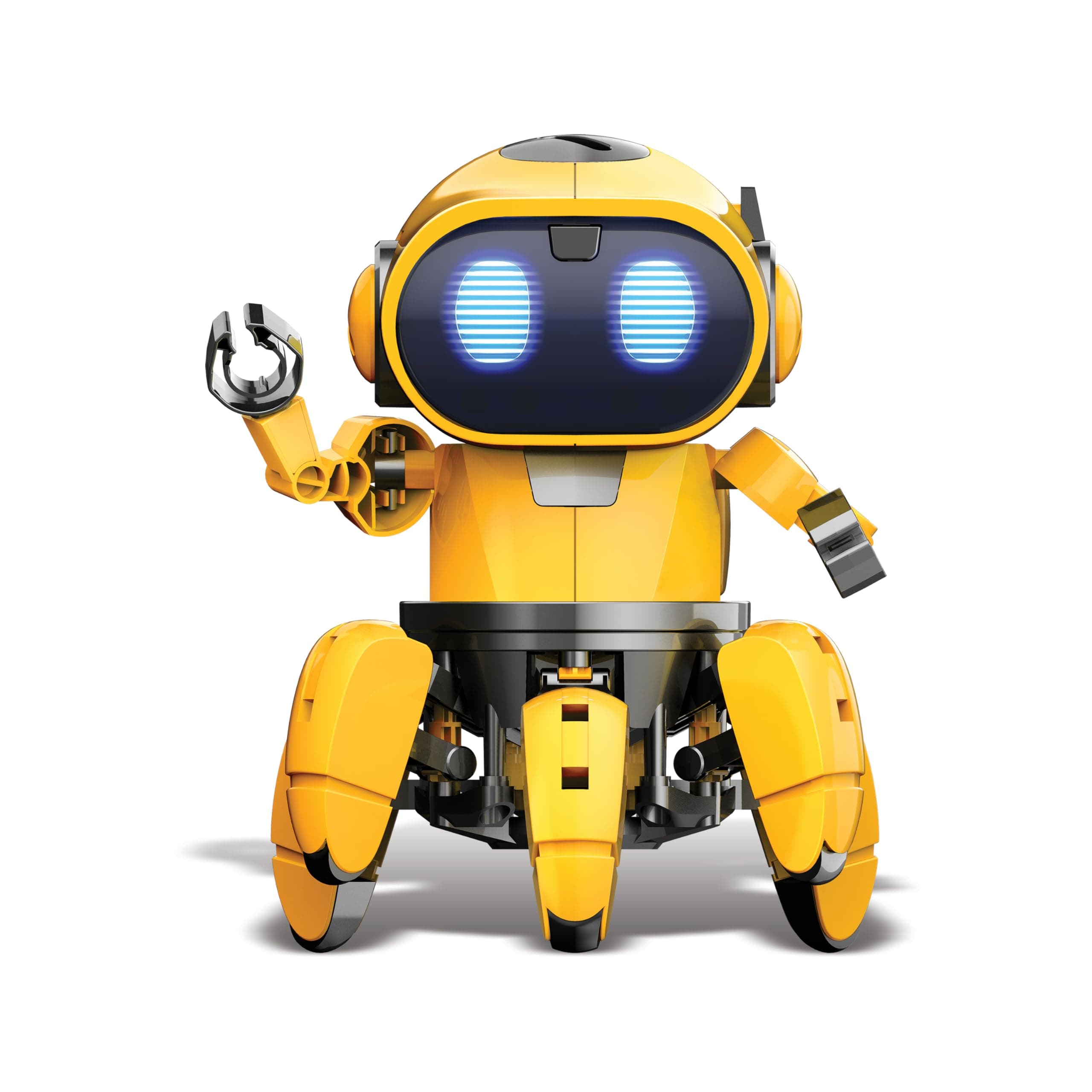 CONSTRUCT & CREATE Tobbie the Self-Guiding AI Robot Build Your Own DIY STEM Kit - Robotic Toy for Children from 8 Years