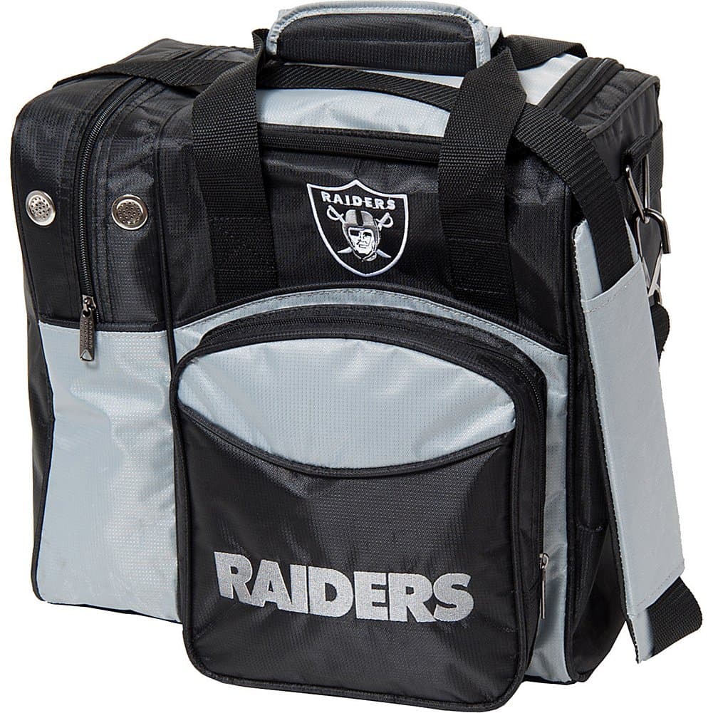 KR Strikeforce Oakland Raiders Single Bowling Bag, Multicolor