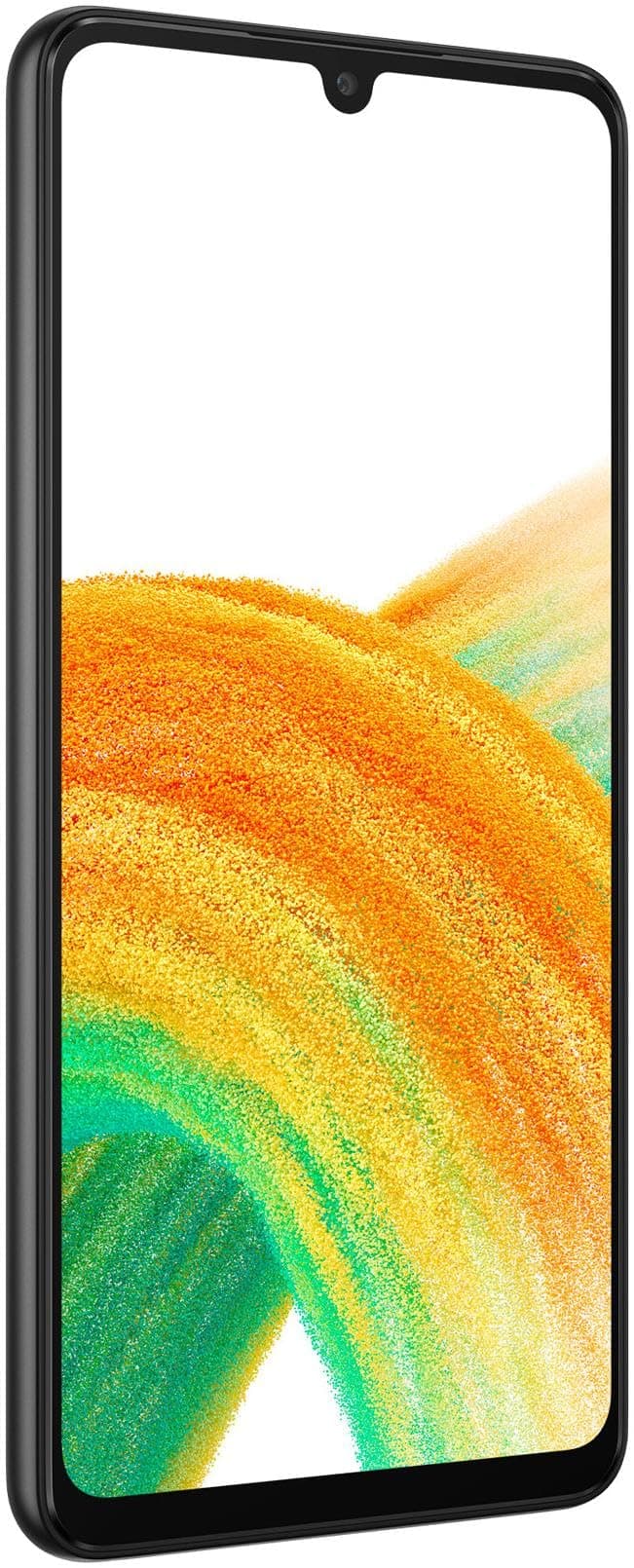 Galaxy A33 5G Android Smartphone, Infinity-U FHD+ Display Super AMOLED 6.4 Inch¹, 6GB RAM and 128GB Internal Memory, Expandable², Battery 5,000 mAh, Awesome Black [Italian Version]