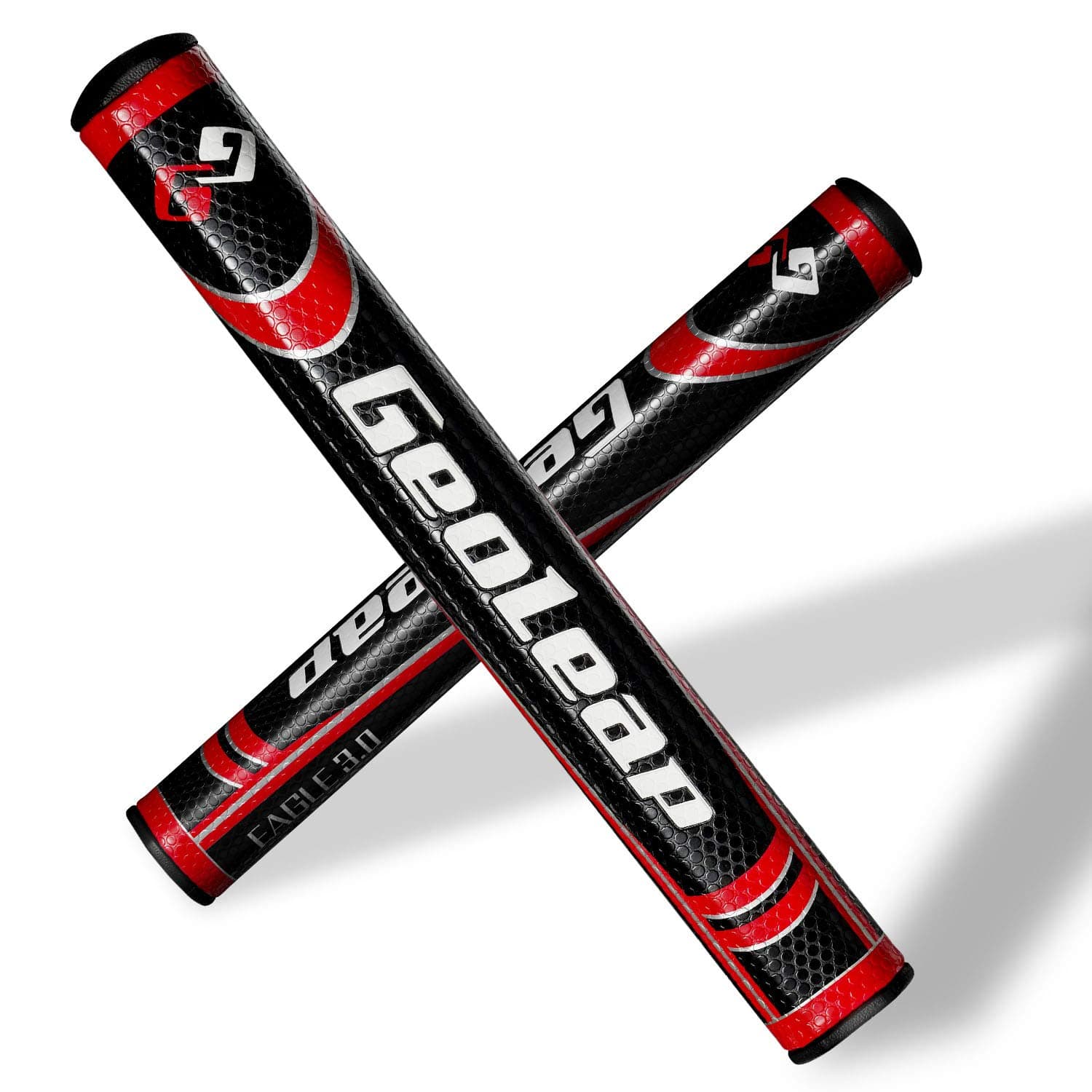 Geoleap Putter Grip- Soft Polyurethane Material，Round Shape, Light Weight Golf Grips,4 Colors and 4 Sizes to Choose..