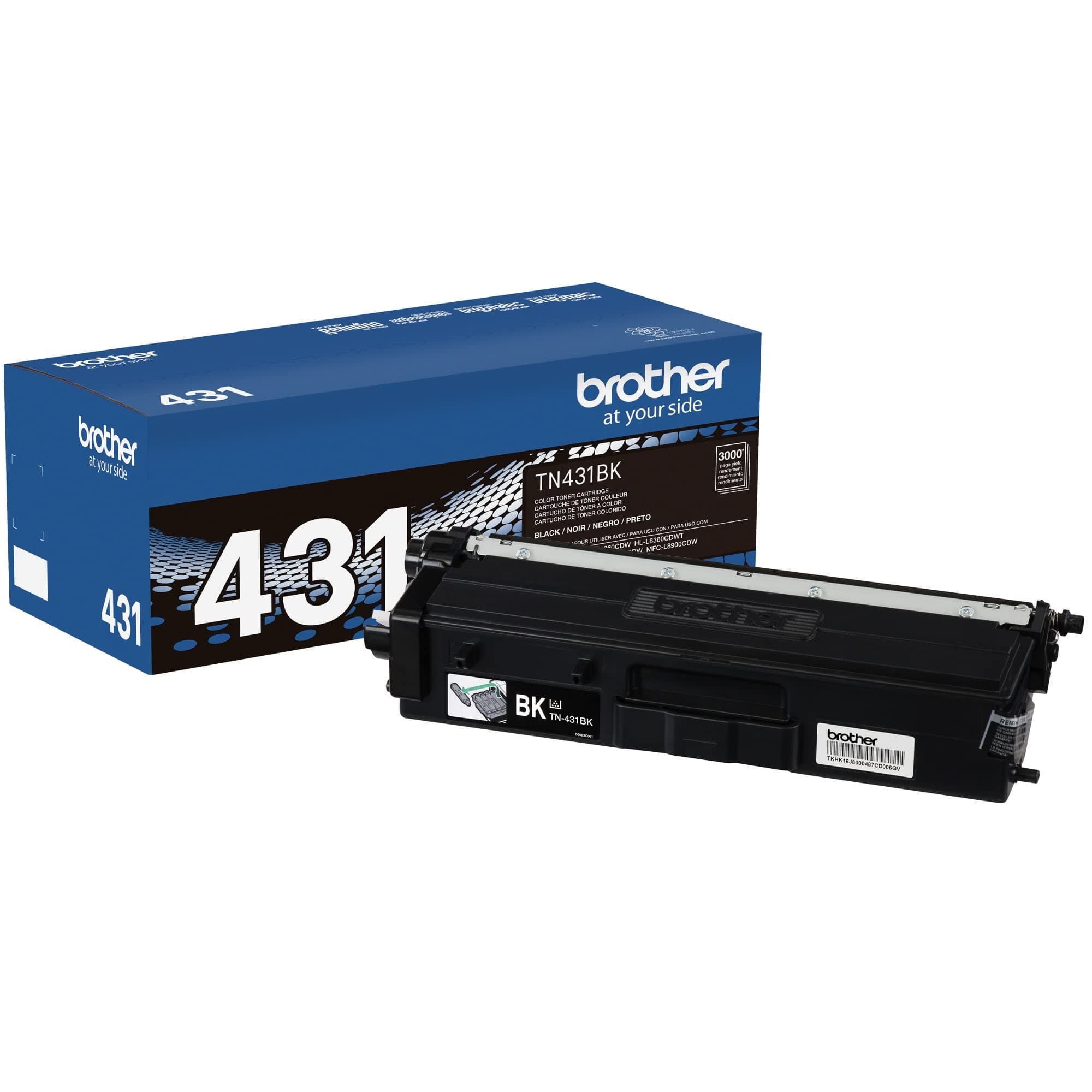Brother Printer Standard Yield Toner-Retail Packaging 1 Size