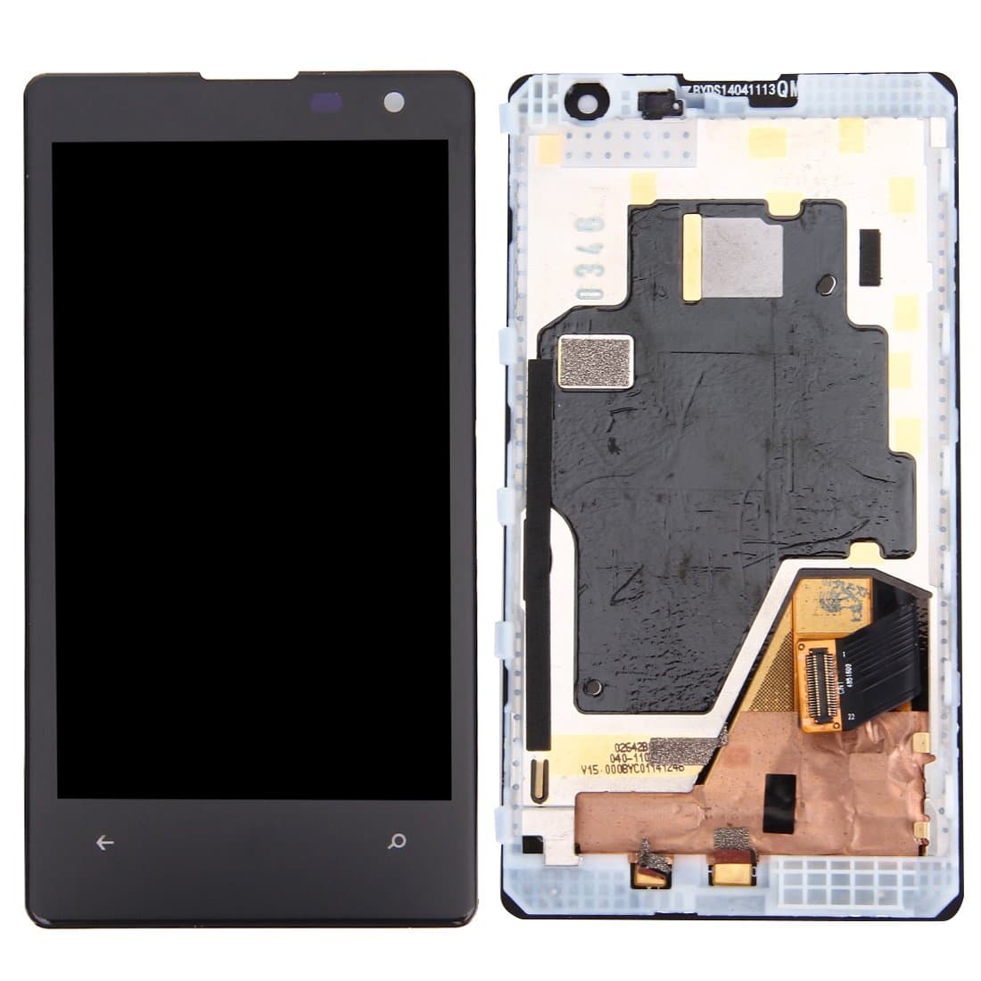 LCD Display + Touch Panel with Frame for Nokia Lumia 1020(Black),Nokia LCD Screen