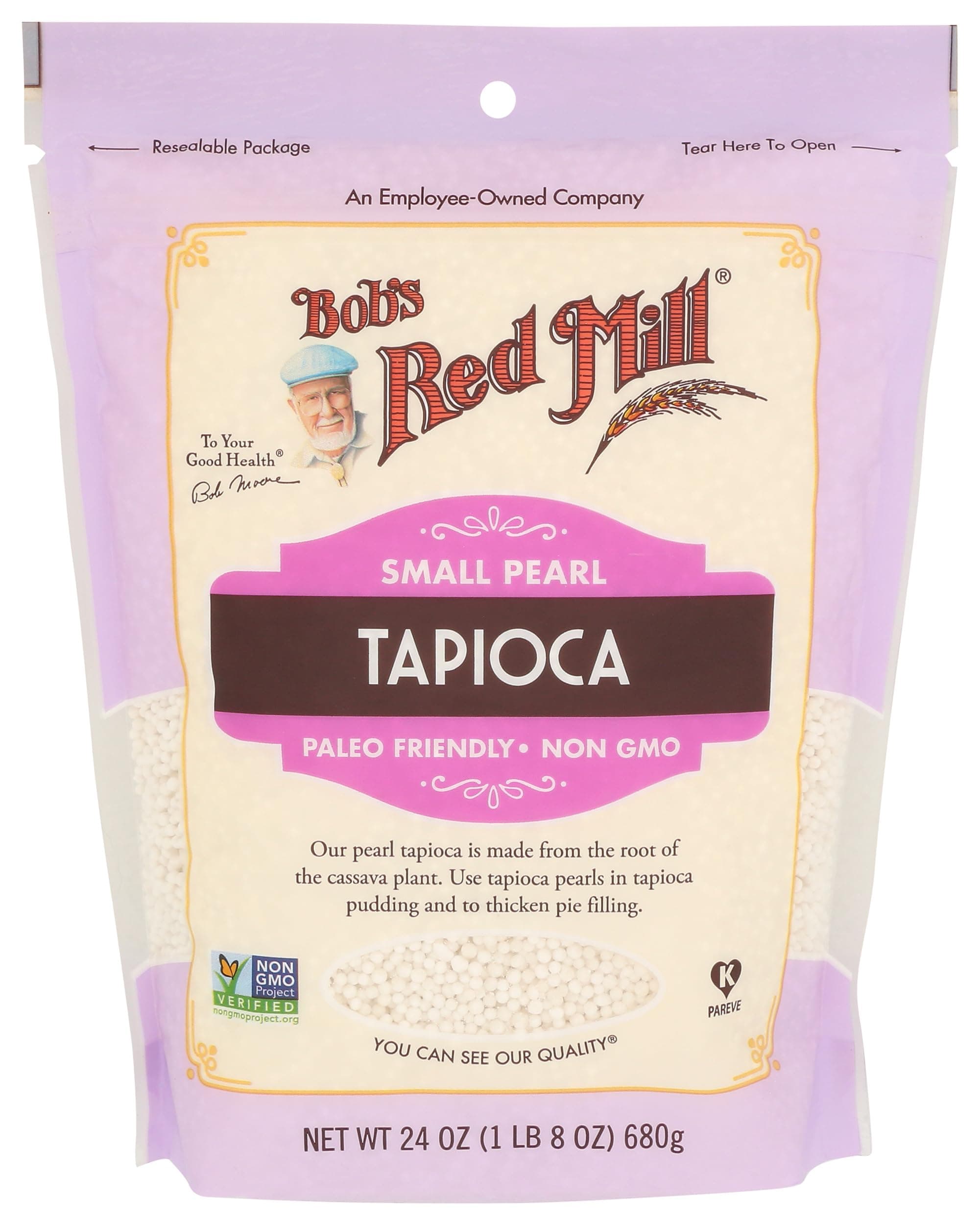 Bob's Red Mill, Small Pearl Tapioca, 24 oz (680 g)