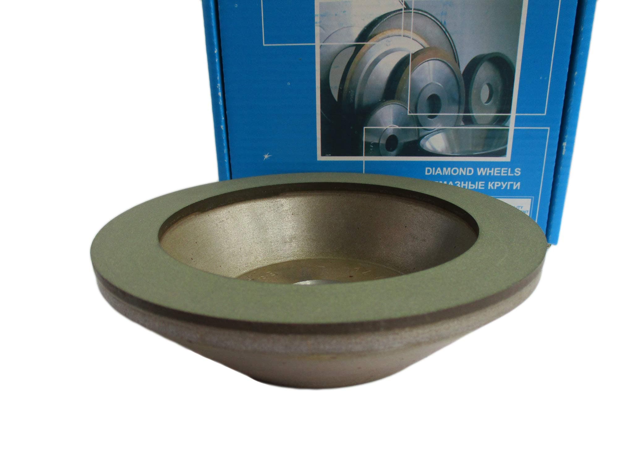 Dia 4-6" (100-150mm.) Type: 12A2-45 Cup Abrasive Tool Diamond Wheel Grinding 125/100 Micron 150 Mesh (Finish Grit) (Dia 6" (150x20mm.))