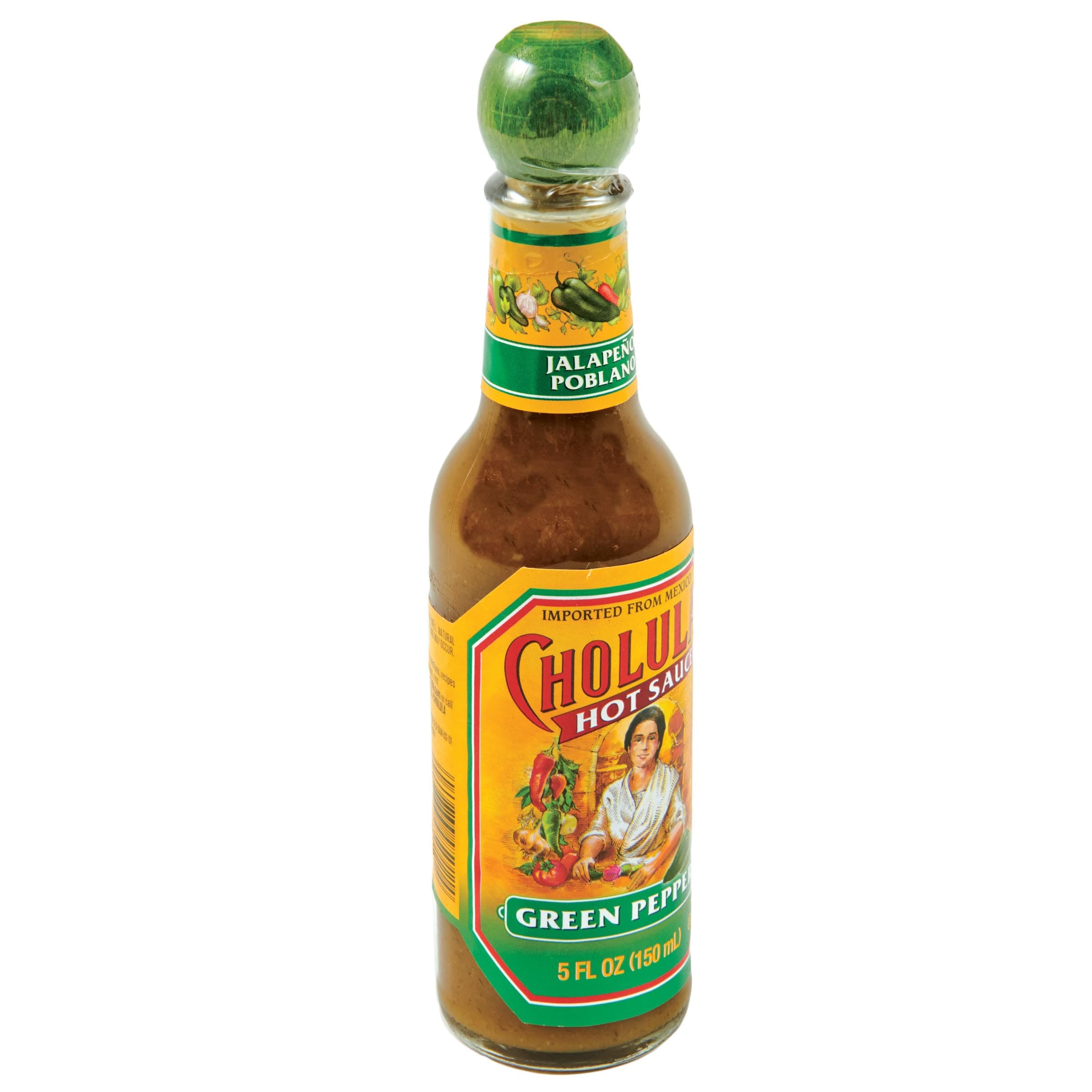 Cholula Green Pepper Hot Sauce - 5oz