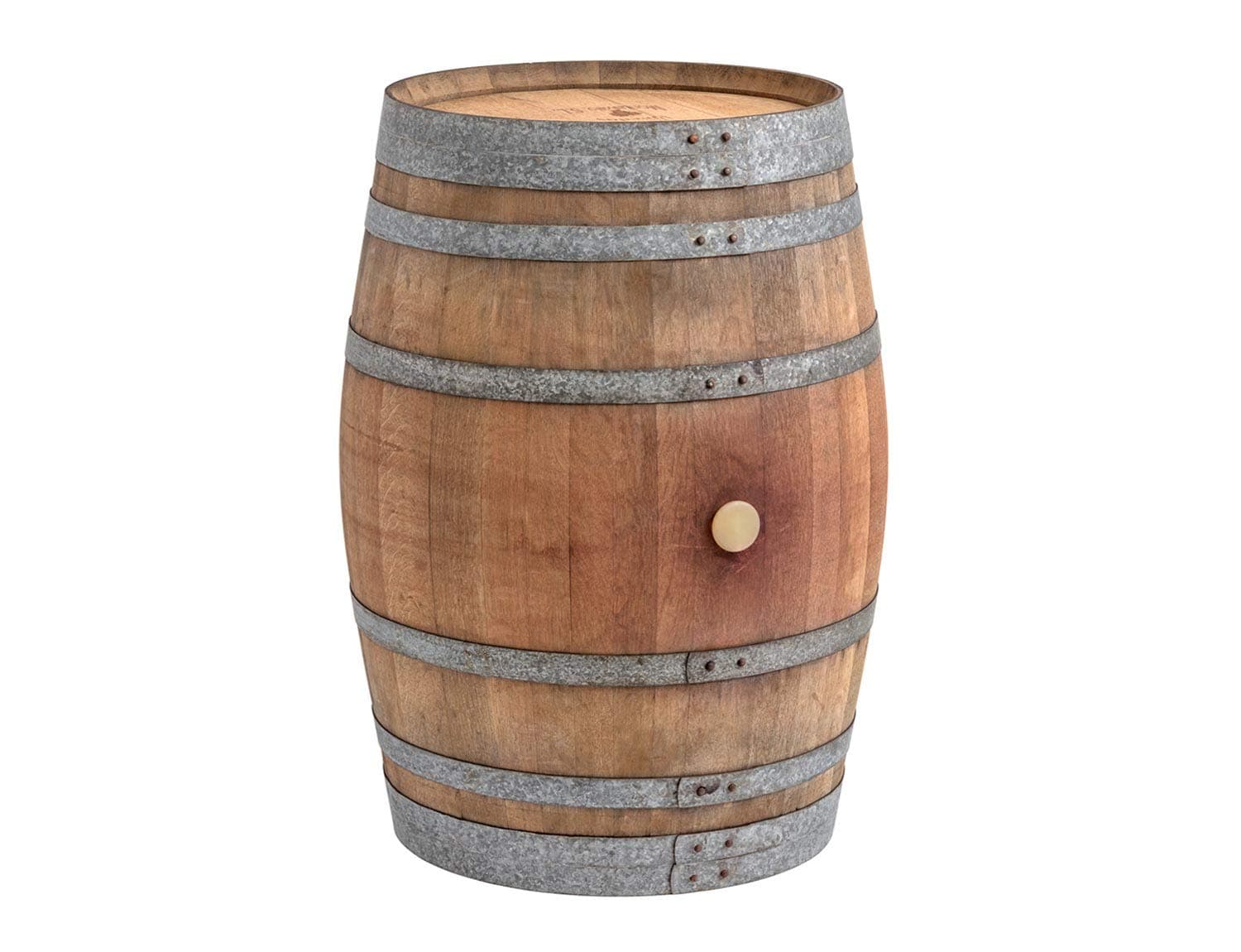 Oak Wine Barrel for Use as Table or Decoration - Height 95 cm, Volume 225 Litres
