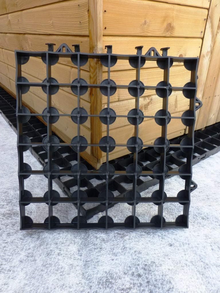 PROBASE 16ft x 8ft GARDEN SHED BASE SYSTEM- 50 GRIDS (Plastic)