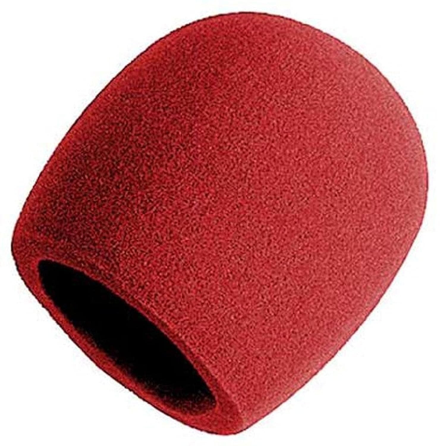 Foam Ball-Type Microphone Windscreen, Red