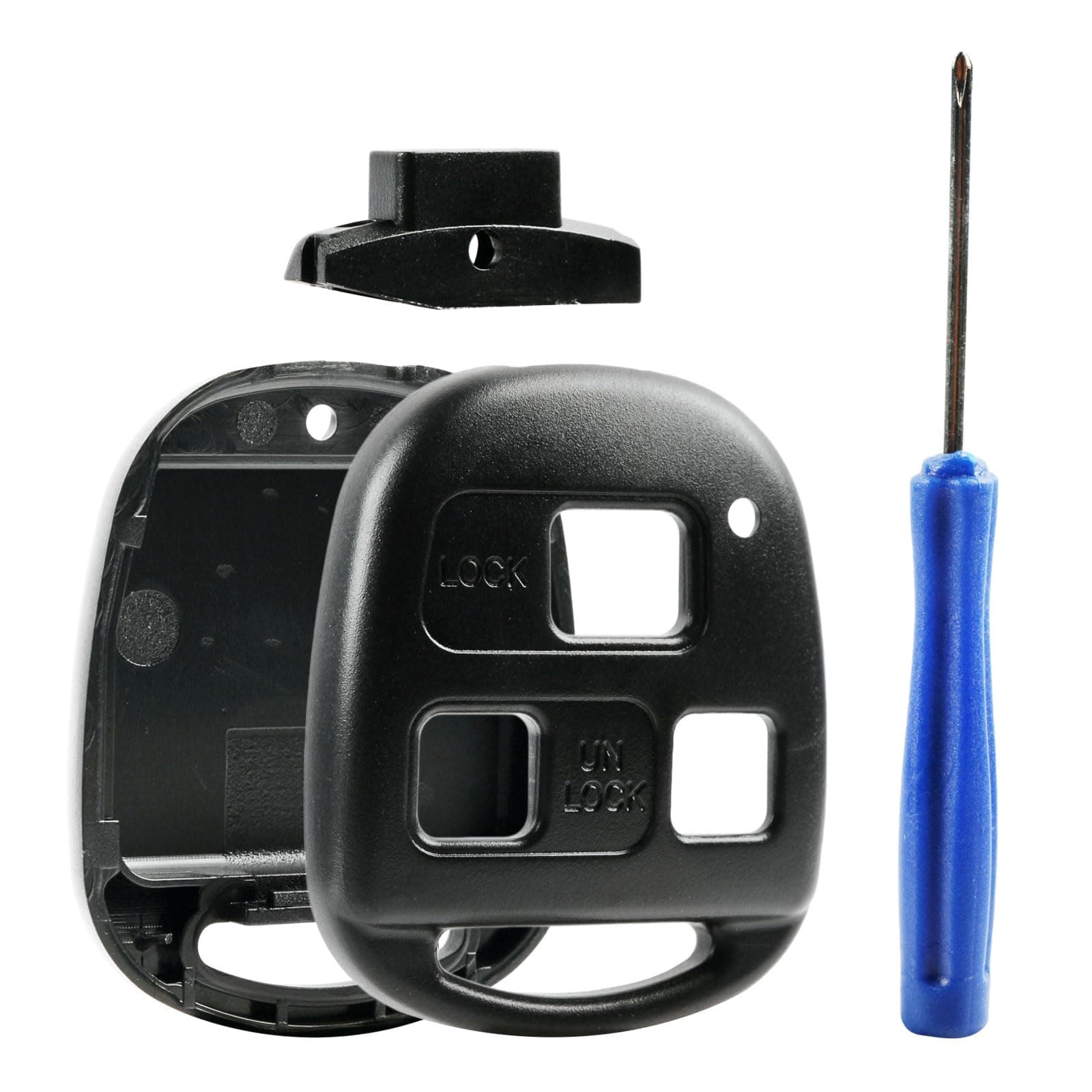 fits Lexus Case Shell Key Fob Keyless Entry Remote (Cutting Not Required)