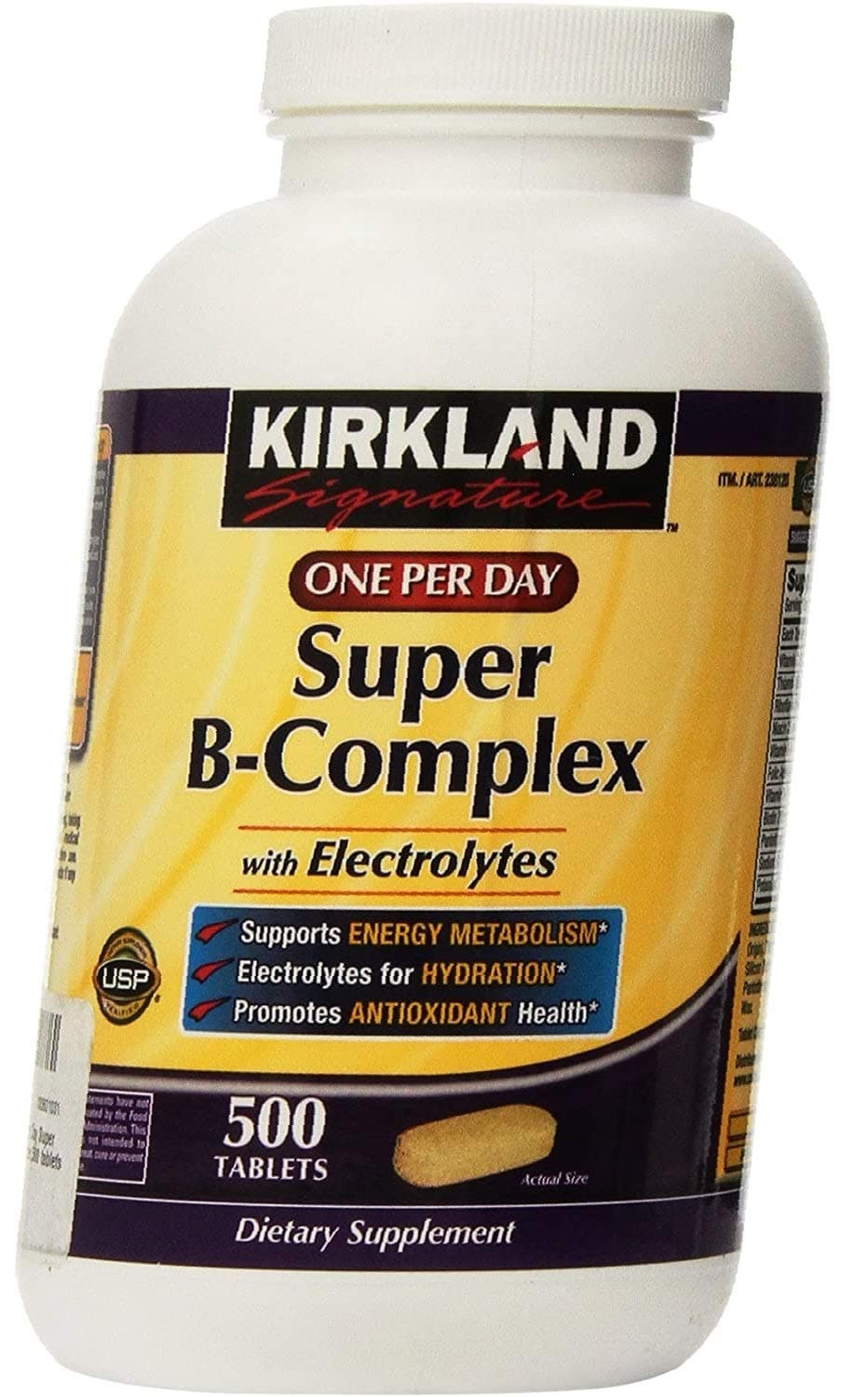 SIGNATURE One Per Day Super B-Complex with Electrolytes,Tablet, 1000 Count (Pack of 2)