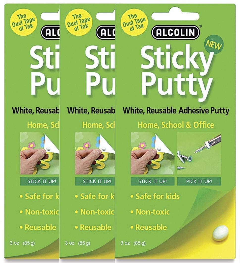Alcolin Sticky Putty 3 Pack