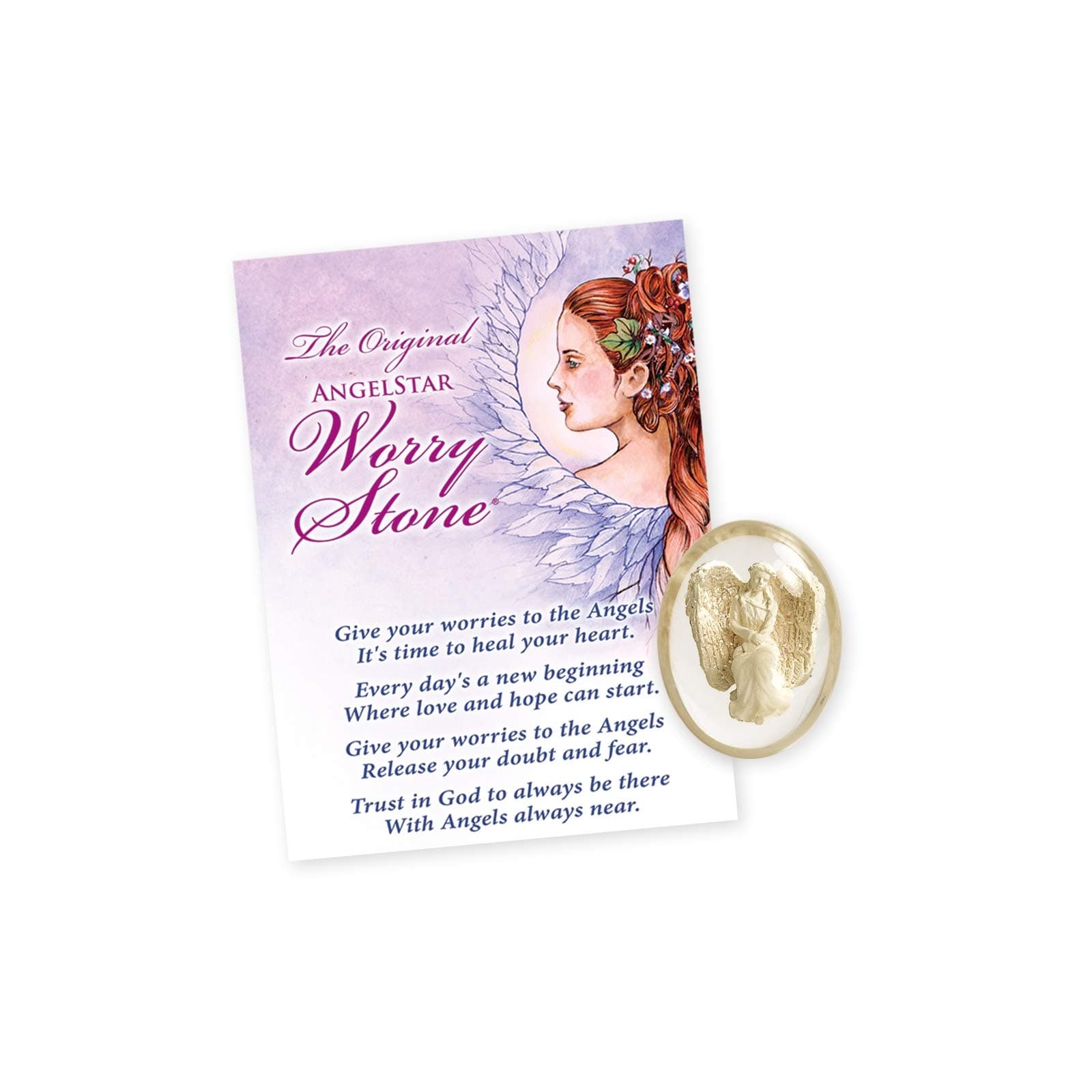 Courage Worry Stone from Angel Star