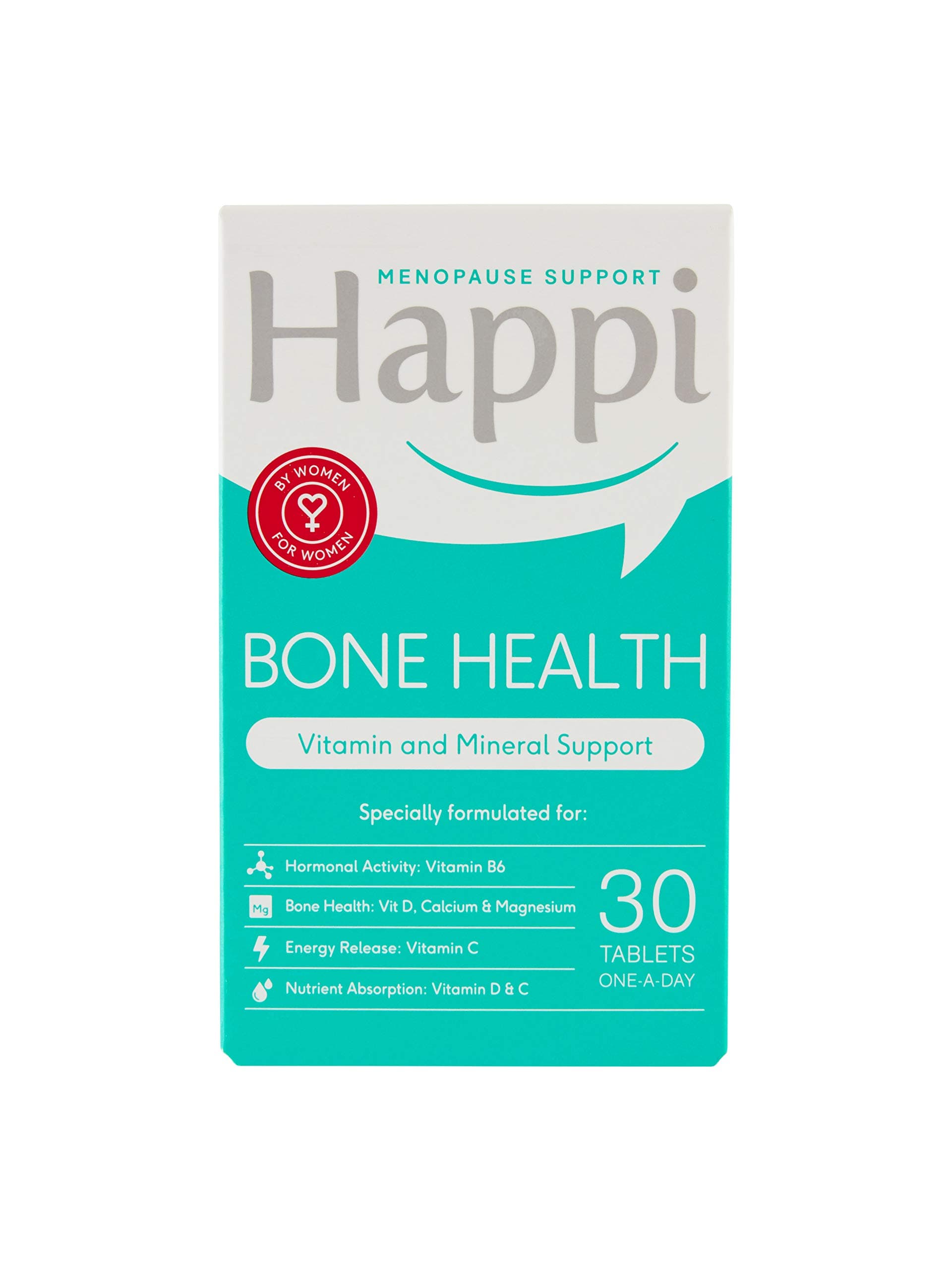 Happi Menopause Support Bone Health 30 Tablets