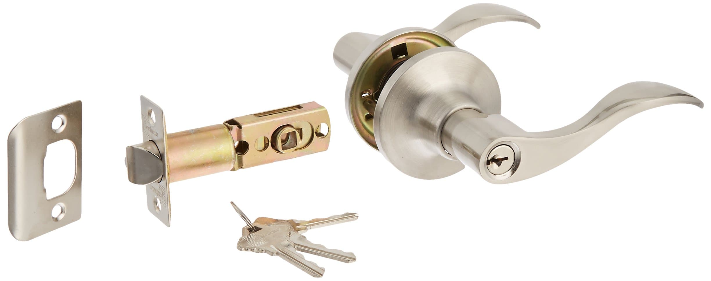 CONSTRUCTORCON-PRE-SN-ET Prelude Entry Keyed Lock, Satin Nickel