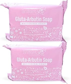 Brilliant Skin Gluta - Arbutin Soap Bar Size 135g (Pack Of 2)