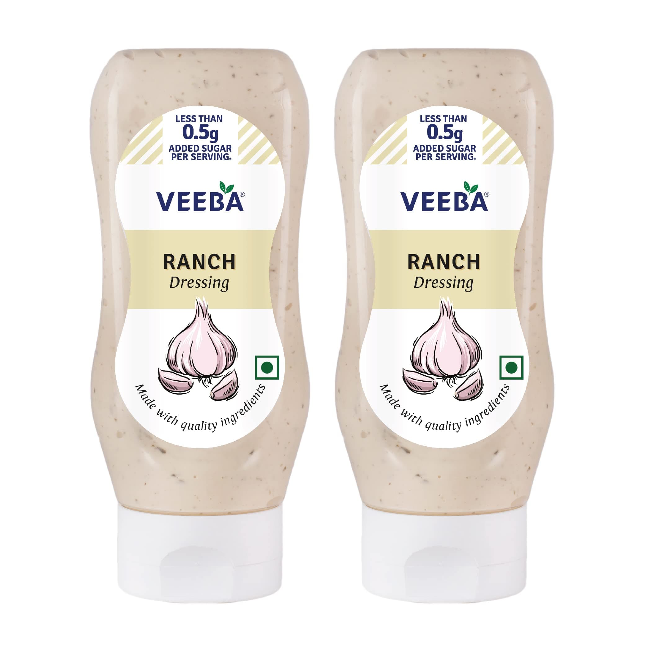 Veeba Ranch Dressing, 300g - Pack of 2