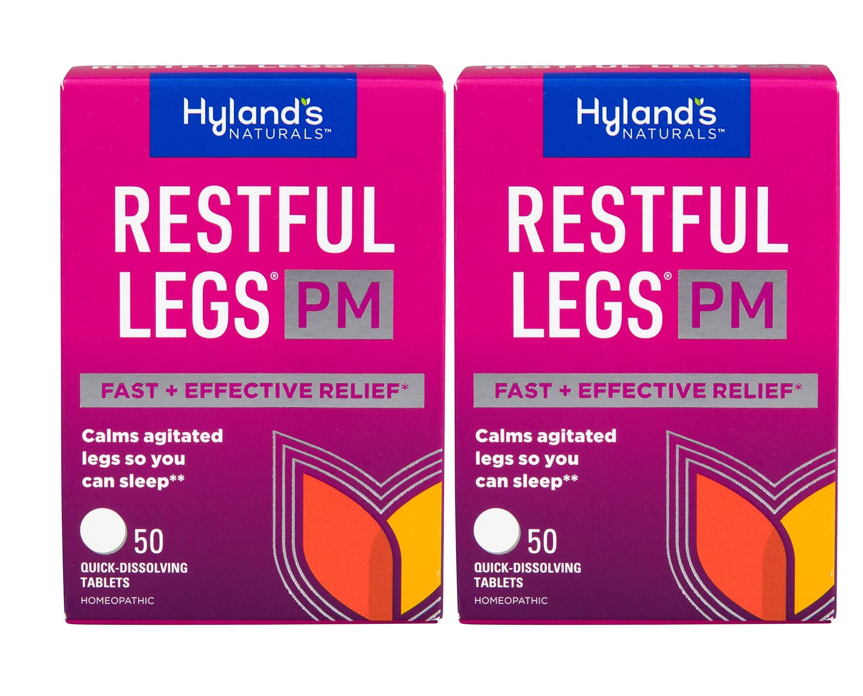 Restful Leg PM 50 quick-dissolving tablets (Pack of 2)