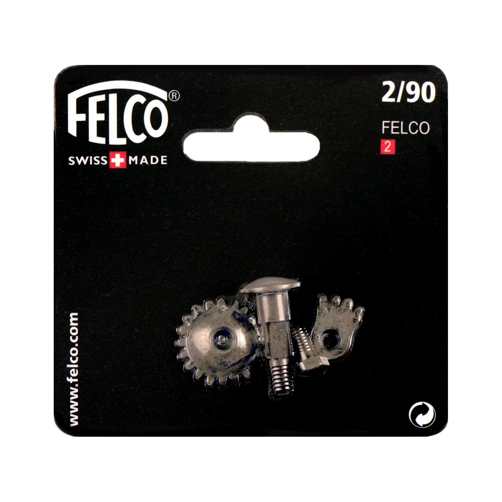 FELCO Spares Replacement Nut and Bolt Set 2-2/90 Made in Switzerland