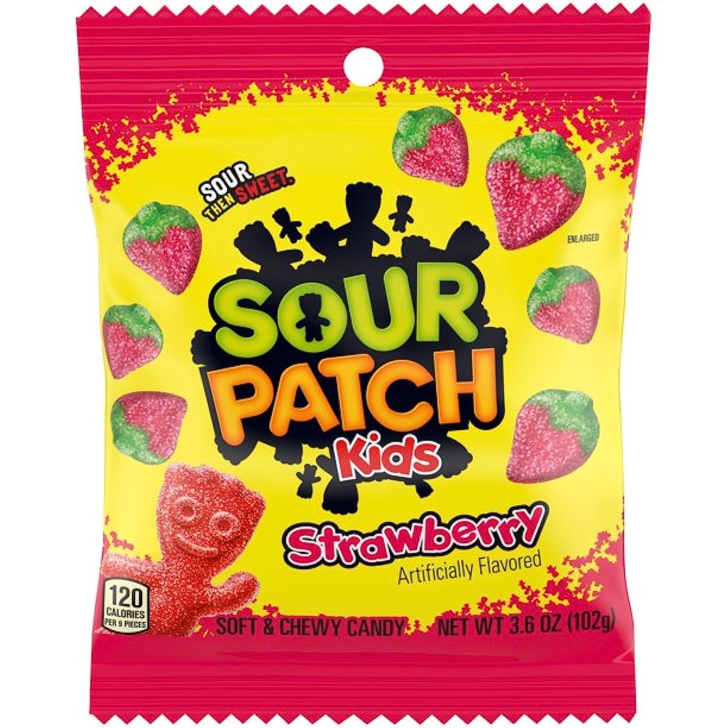 Sour Patch Kids Peg Bag Candy (Strawberry)