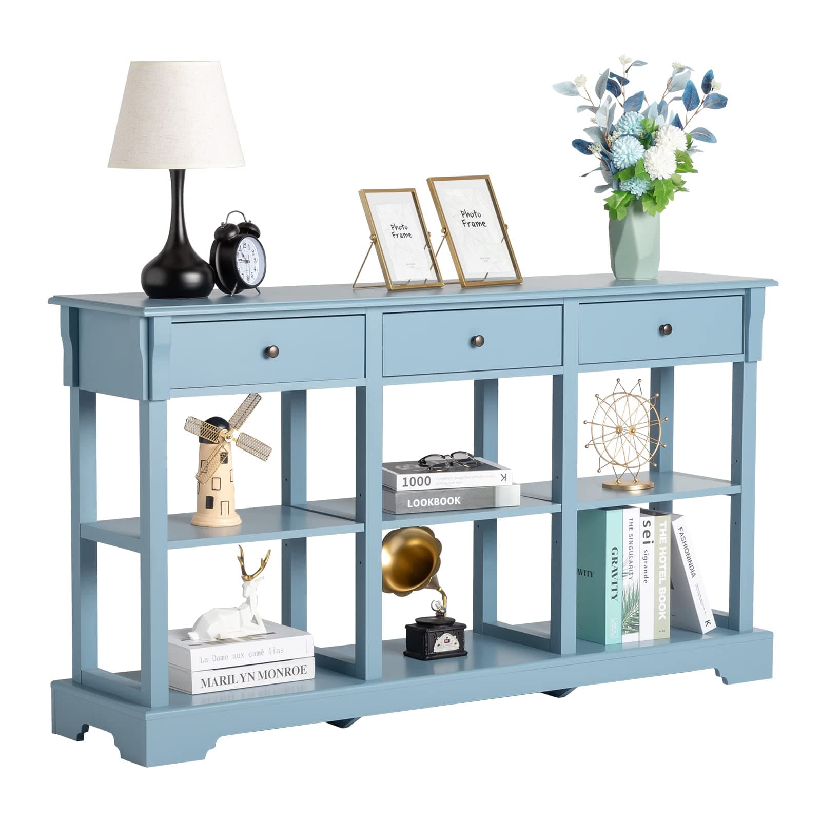 Foyer Tables for Entryway, Entry Table Black, Front Door Table for Entry, Buffets and Sideboards Entry Way Table Home Furniture,Entrance Tables for Front Door, Behind Couch Table, Slim Console Table