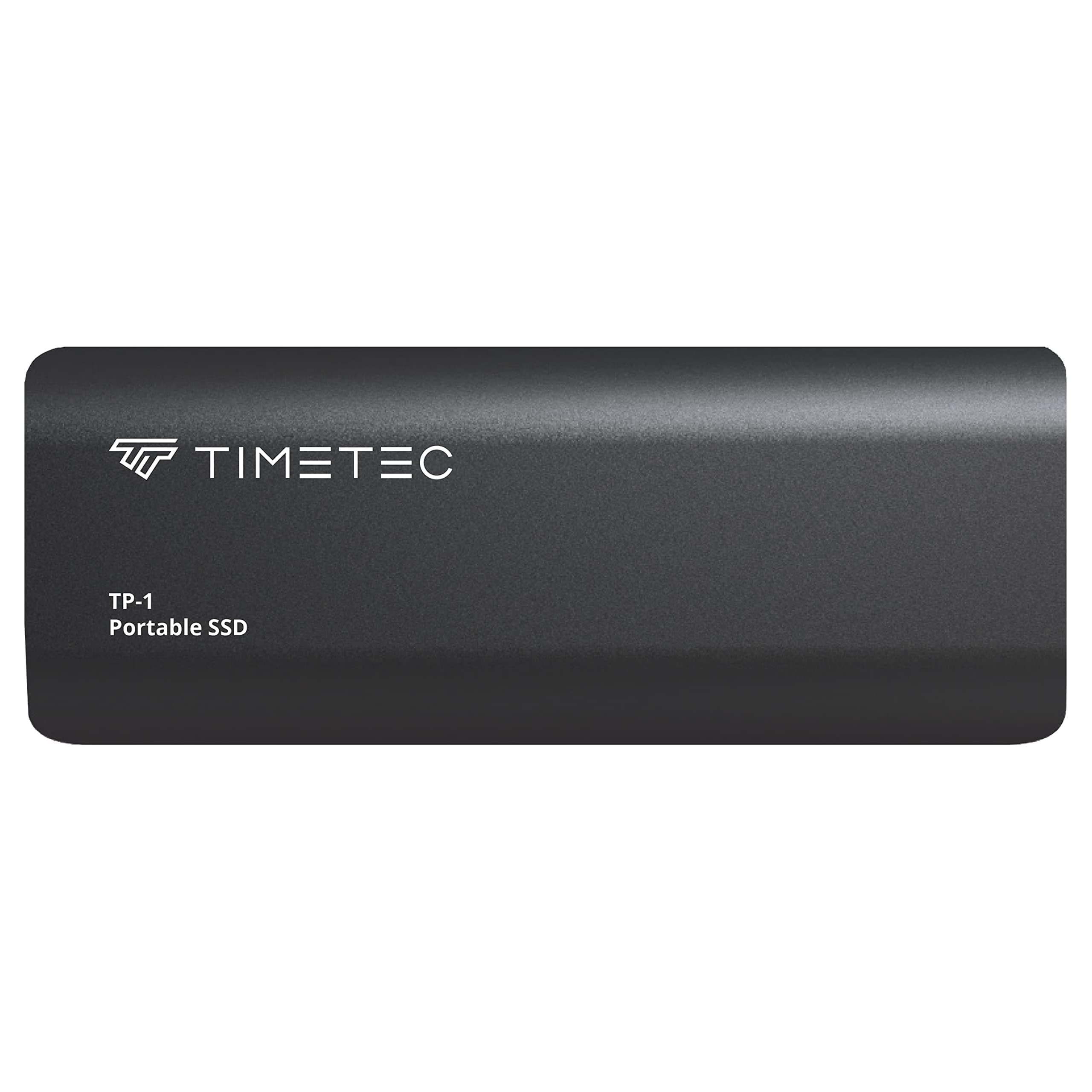 2TB Portable External SSD USB3.2 Gen2 Type C Up to 560MB/s Ultra-Light Aluminum Mini External Solid State Drive with USB C to A Cable/USB A to C Adapter for Desktops/Laptop/Mac/Mobile - Black